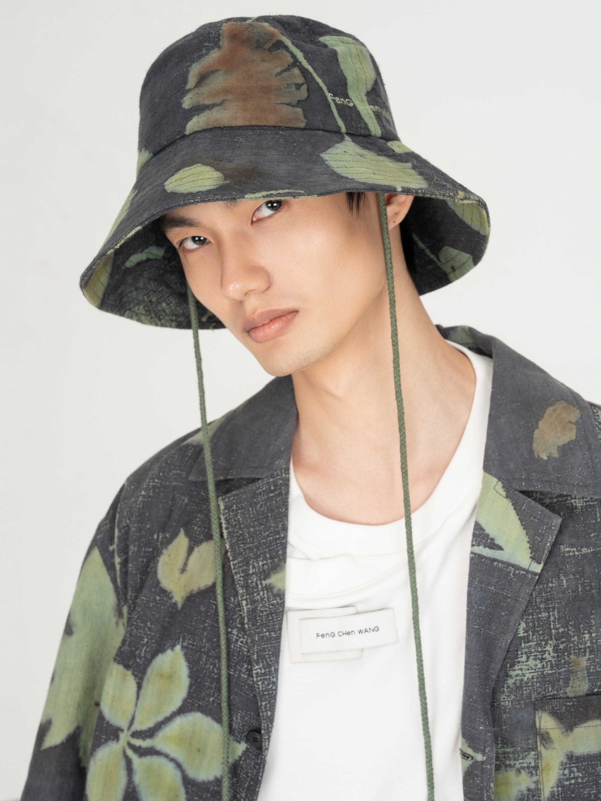 BOTANICAL DYED FISHERMAN'S HAT