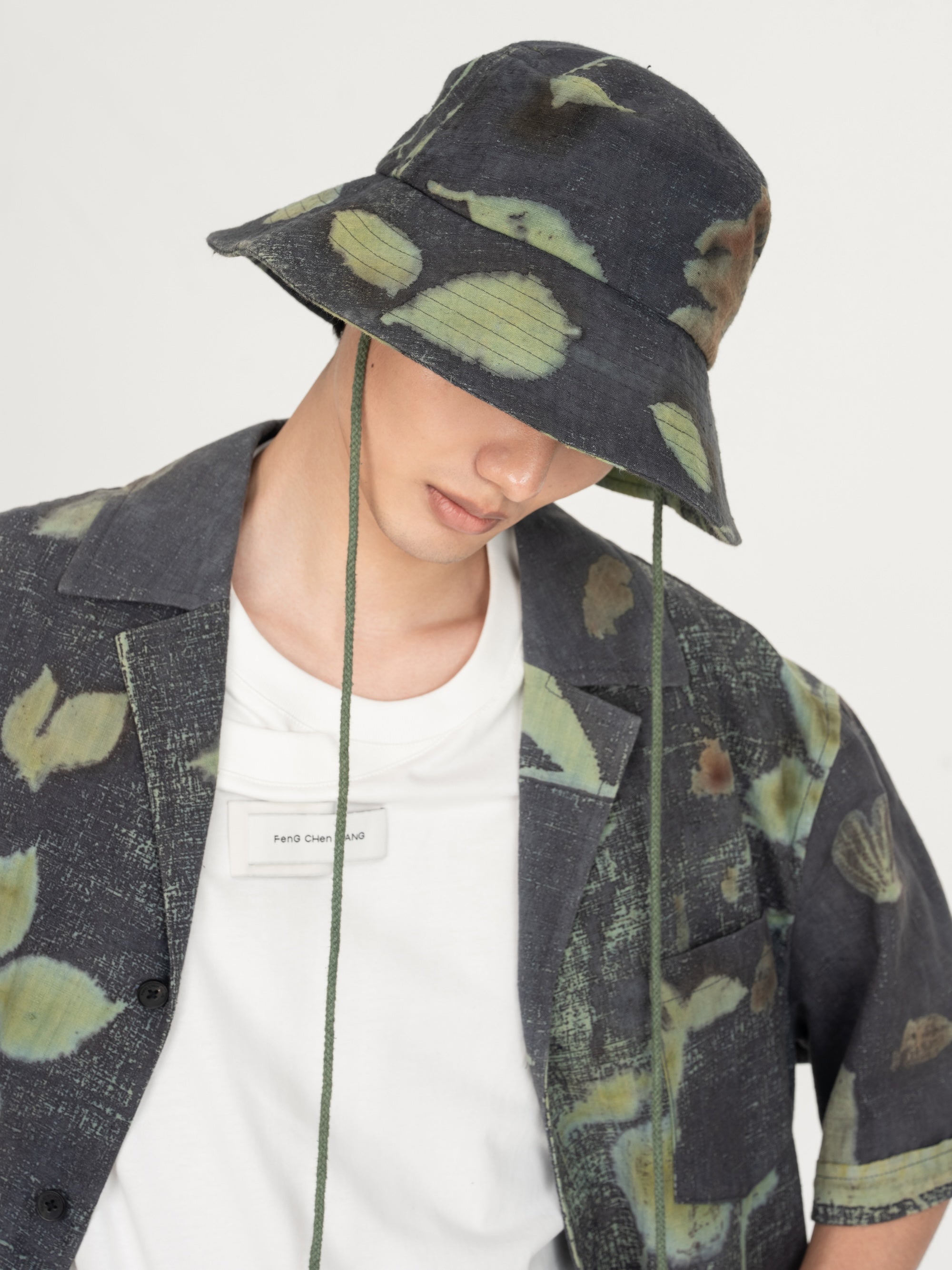 BOTANICAL DYED FISHERMAN'S HAT