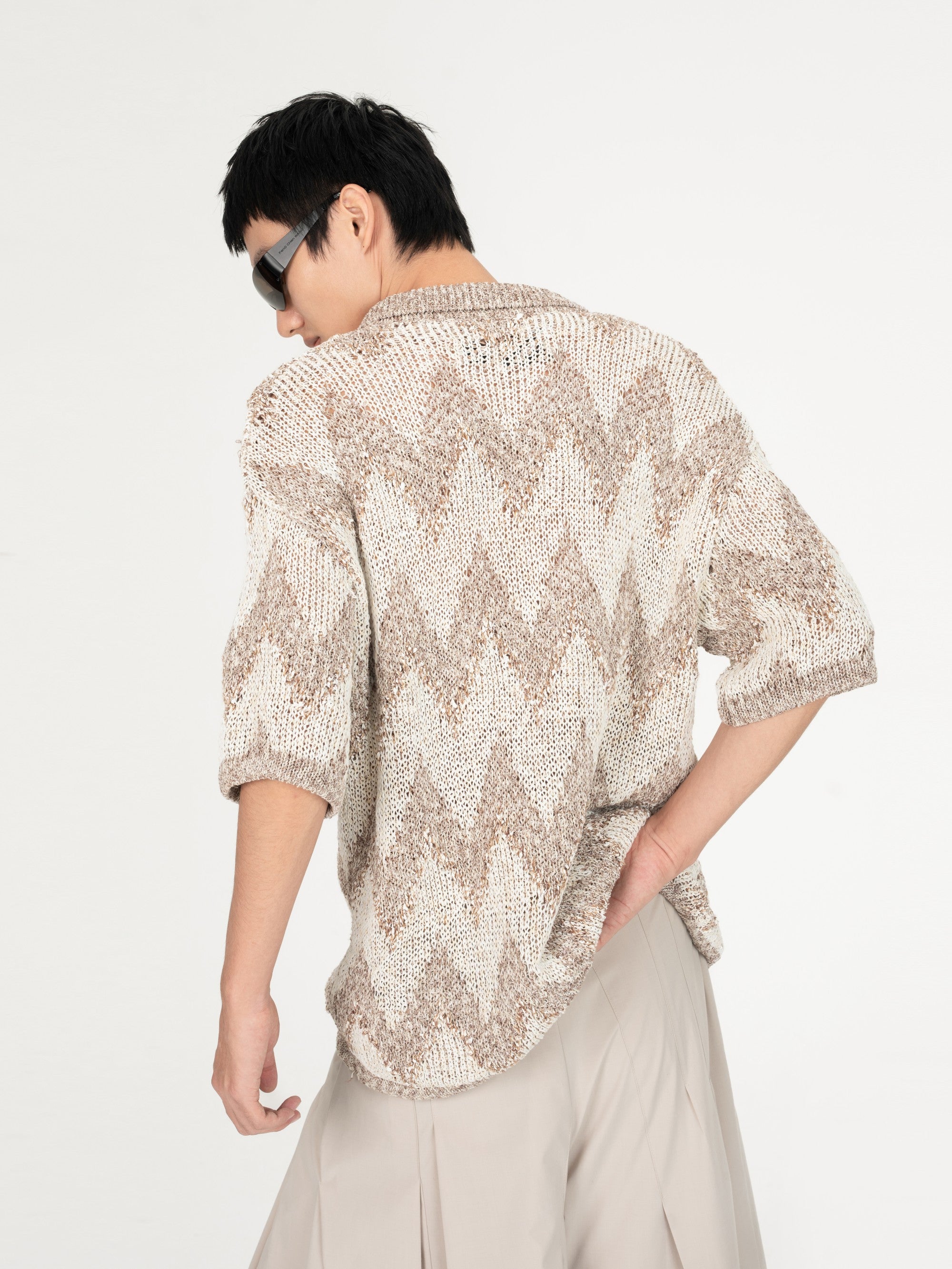 DOUBLE SIDED KNITED POLO