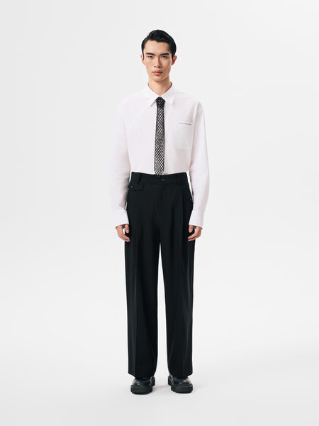 パンツ Feng Chen Wang ASYMMETRY WIDE LEG JEANS Feng Chen Wang ASYMMETRY WIDE LEG JEANS