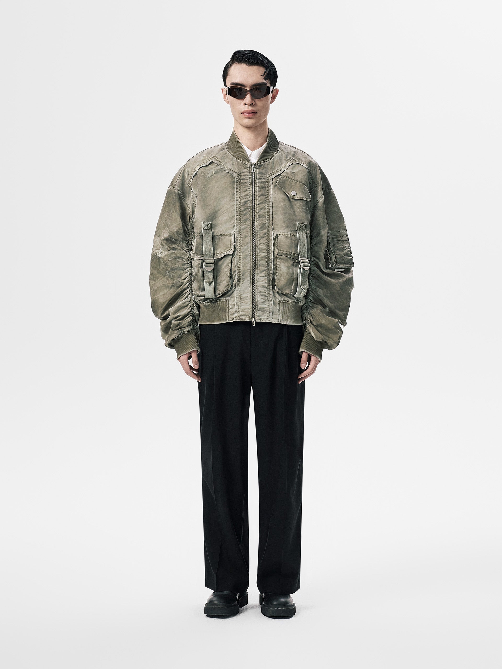 SANDWASHED UTILITY JACKET