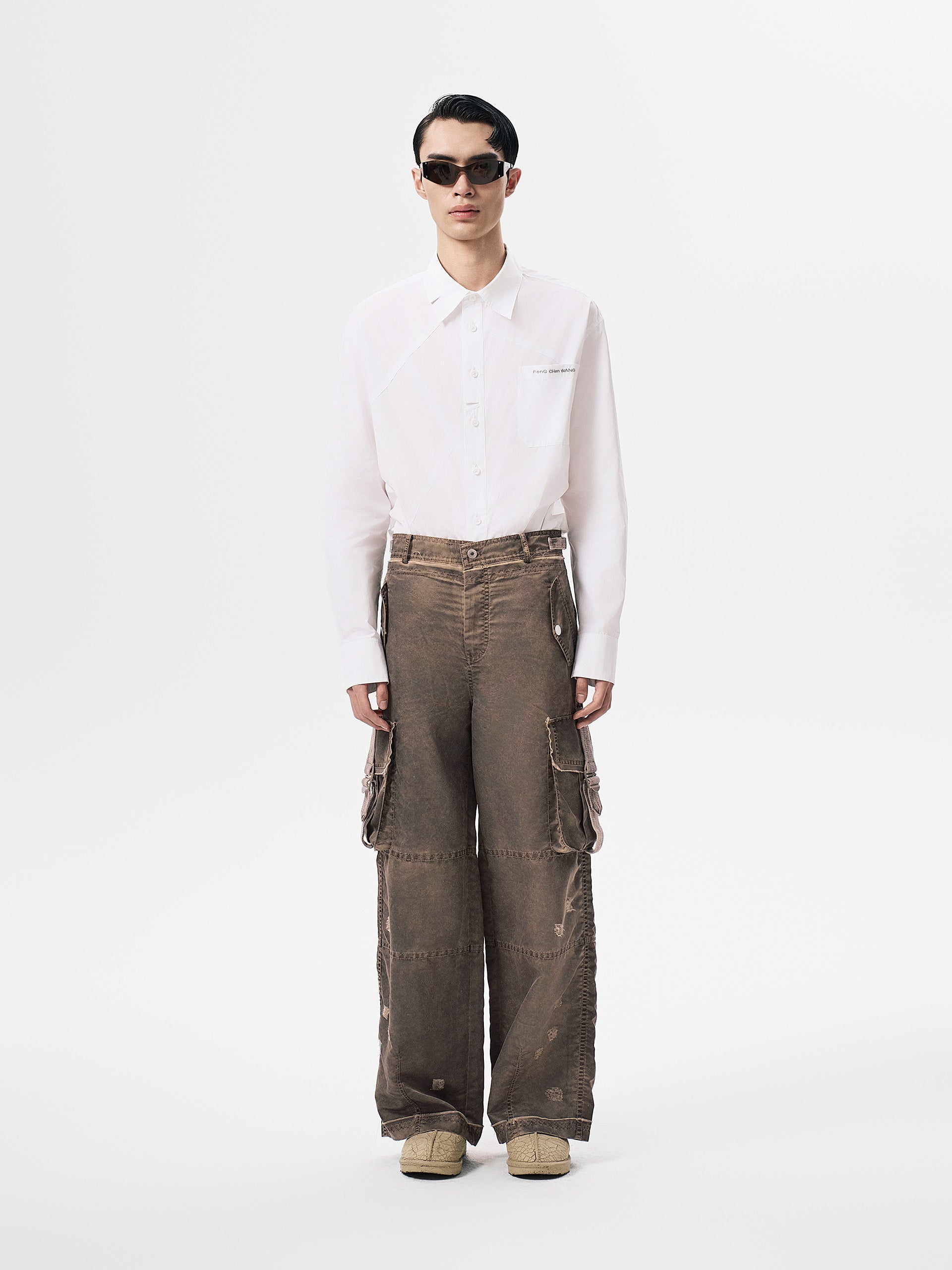 SANDWASHED   CARGO PANTS