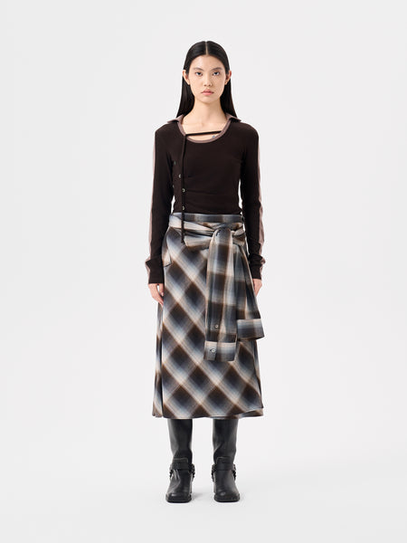 小物 DESCENDANT descendant PLAID STALL 24aw 小物 DESCENDANT descendant PLAID STALL 24AW DESCENDANT PLAID