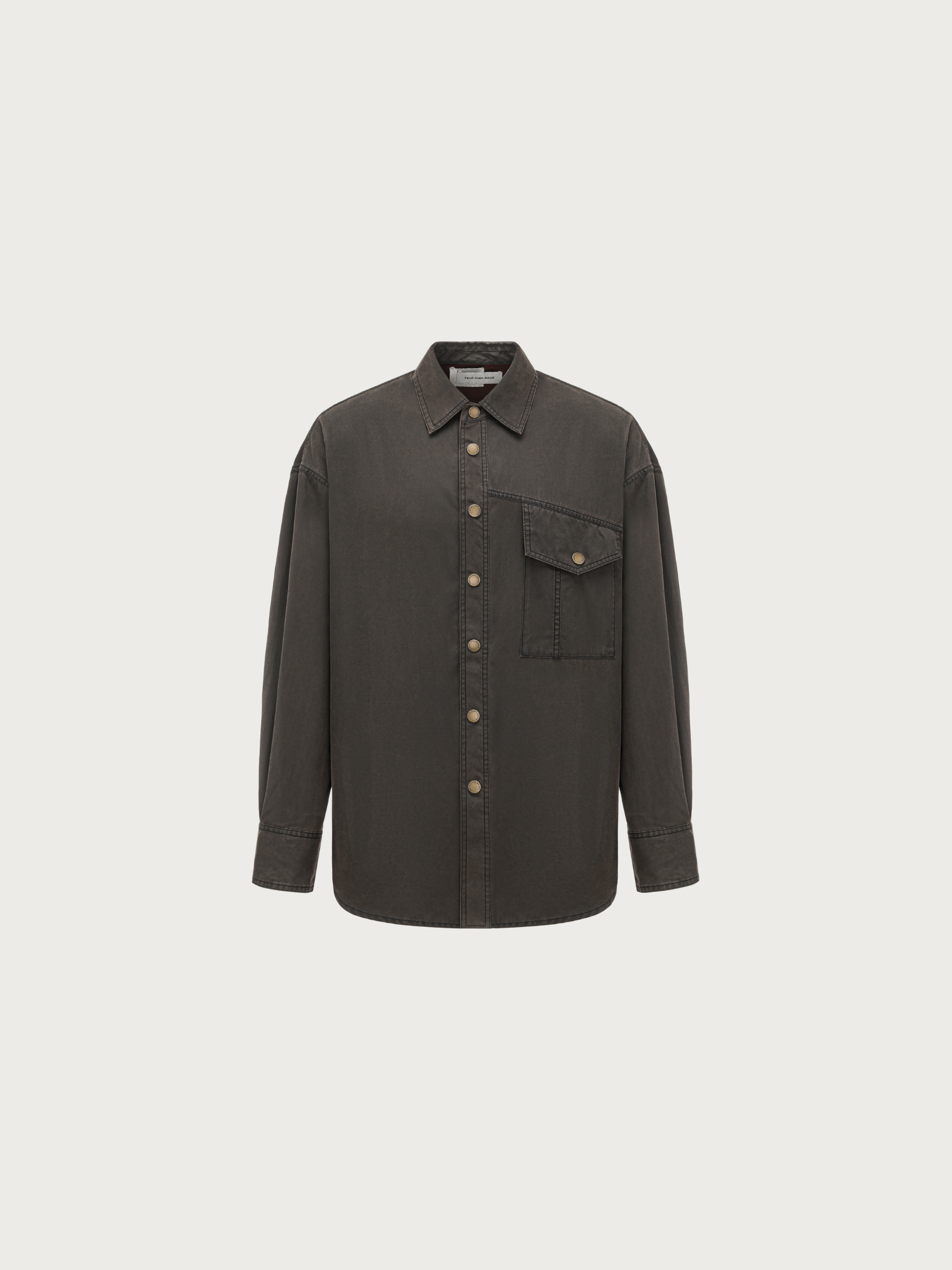 WASHED WORKWEAR POCKET SHIRT