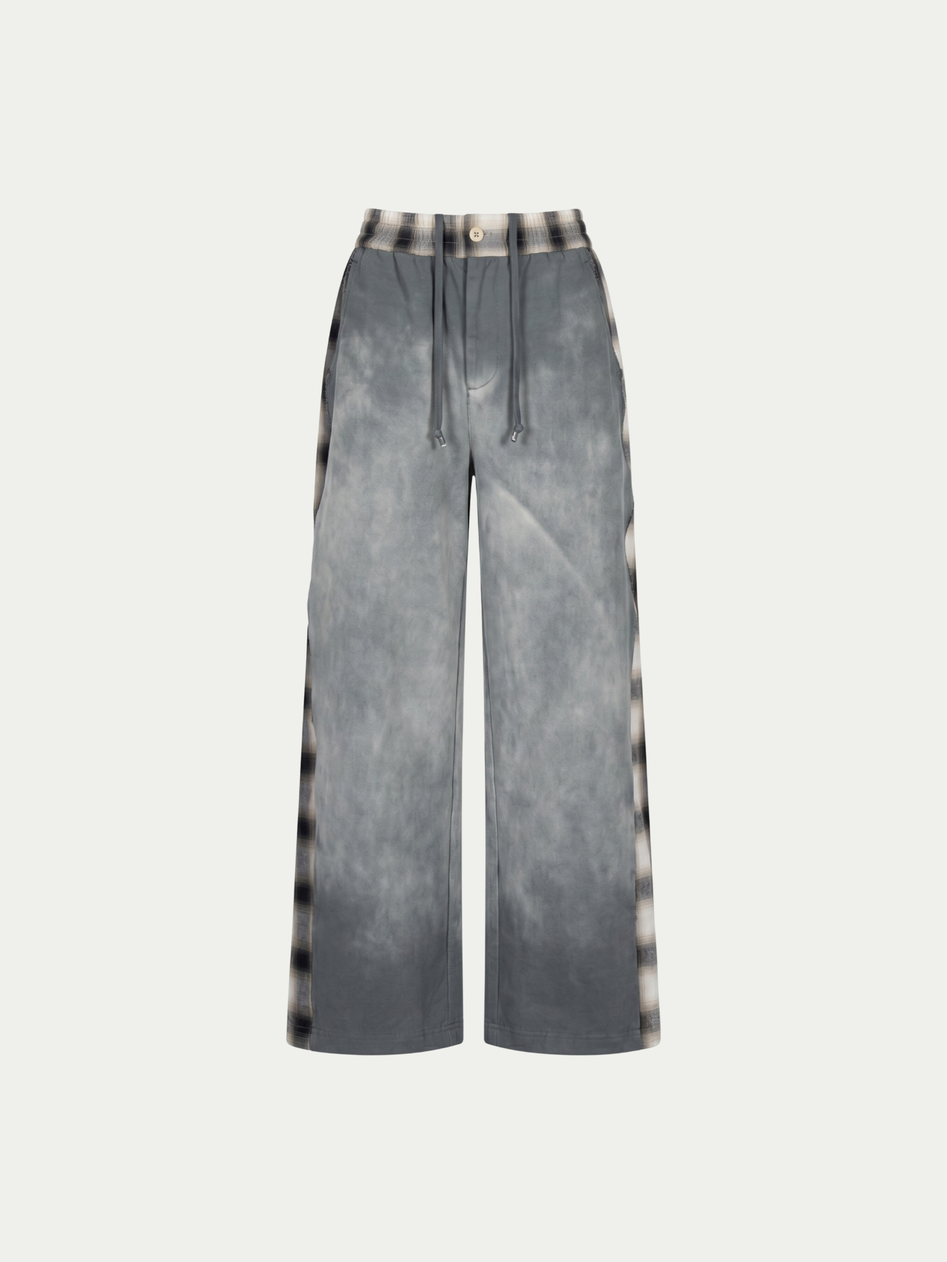 PATCHED PANEL JERSEY TROUSERS - Feng Chen Wang