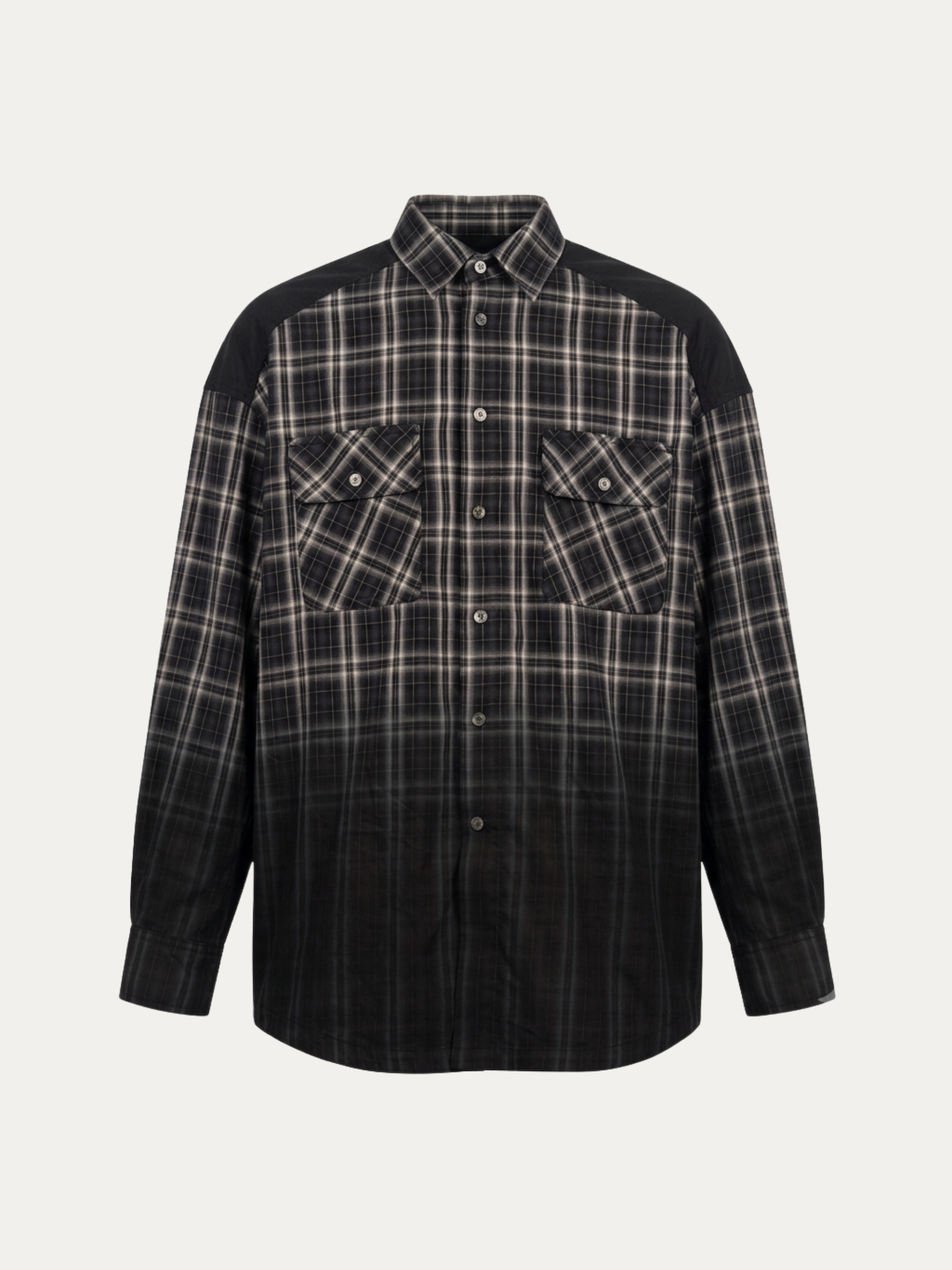BLACK CHAECK WORKWEAR SHIRT