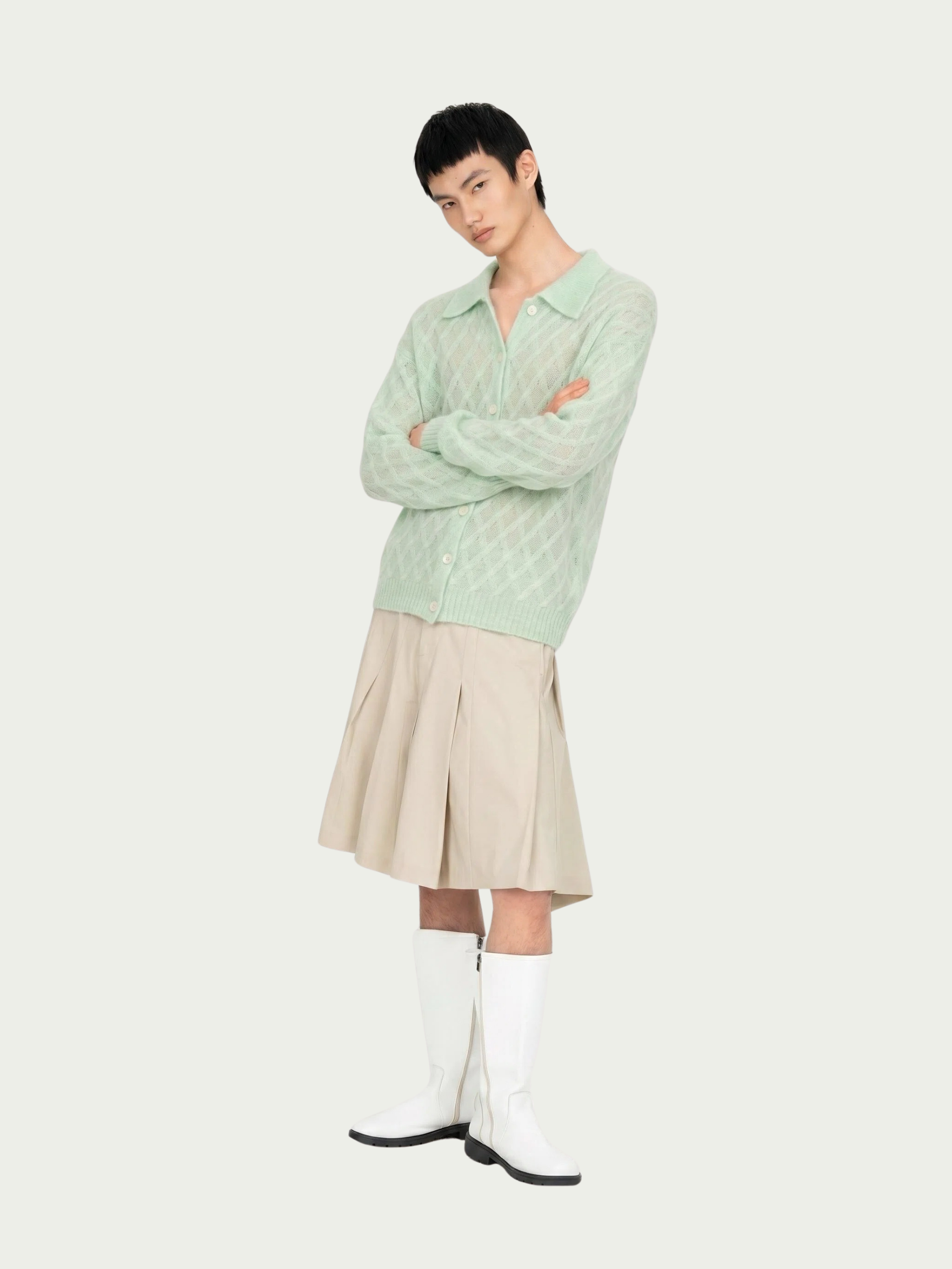 KNITED CARDIGAN - Feng Chen Wang