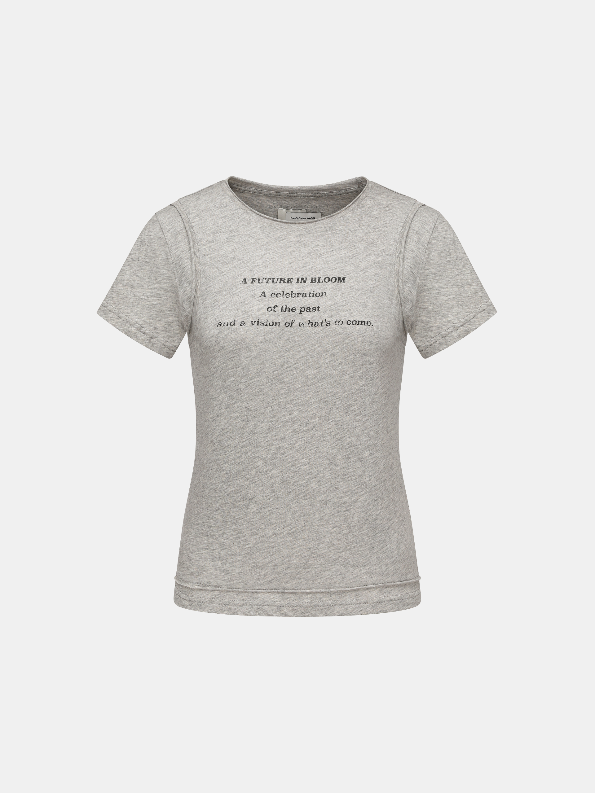 LAYERED-LOOK T-SHIRT - Feng Chen Wang