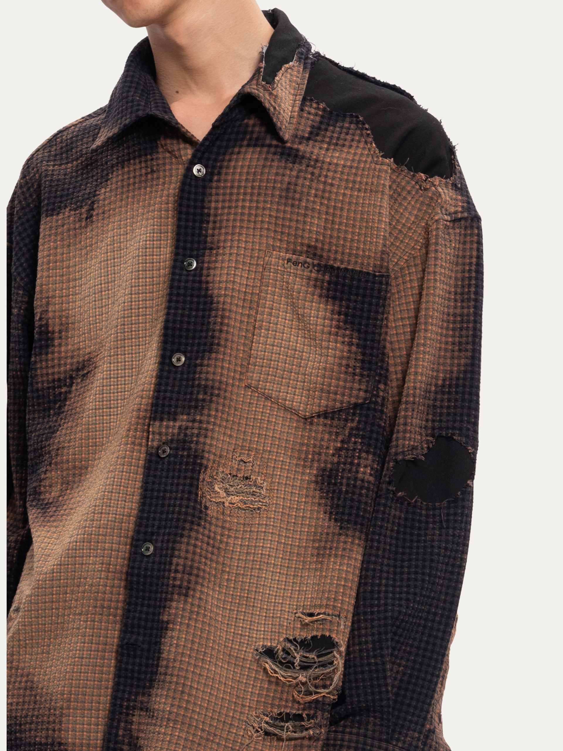 LONG SLEEVE SHIRT IN DECAYED CHECK