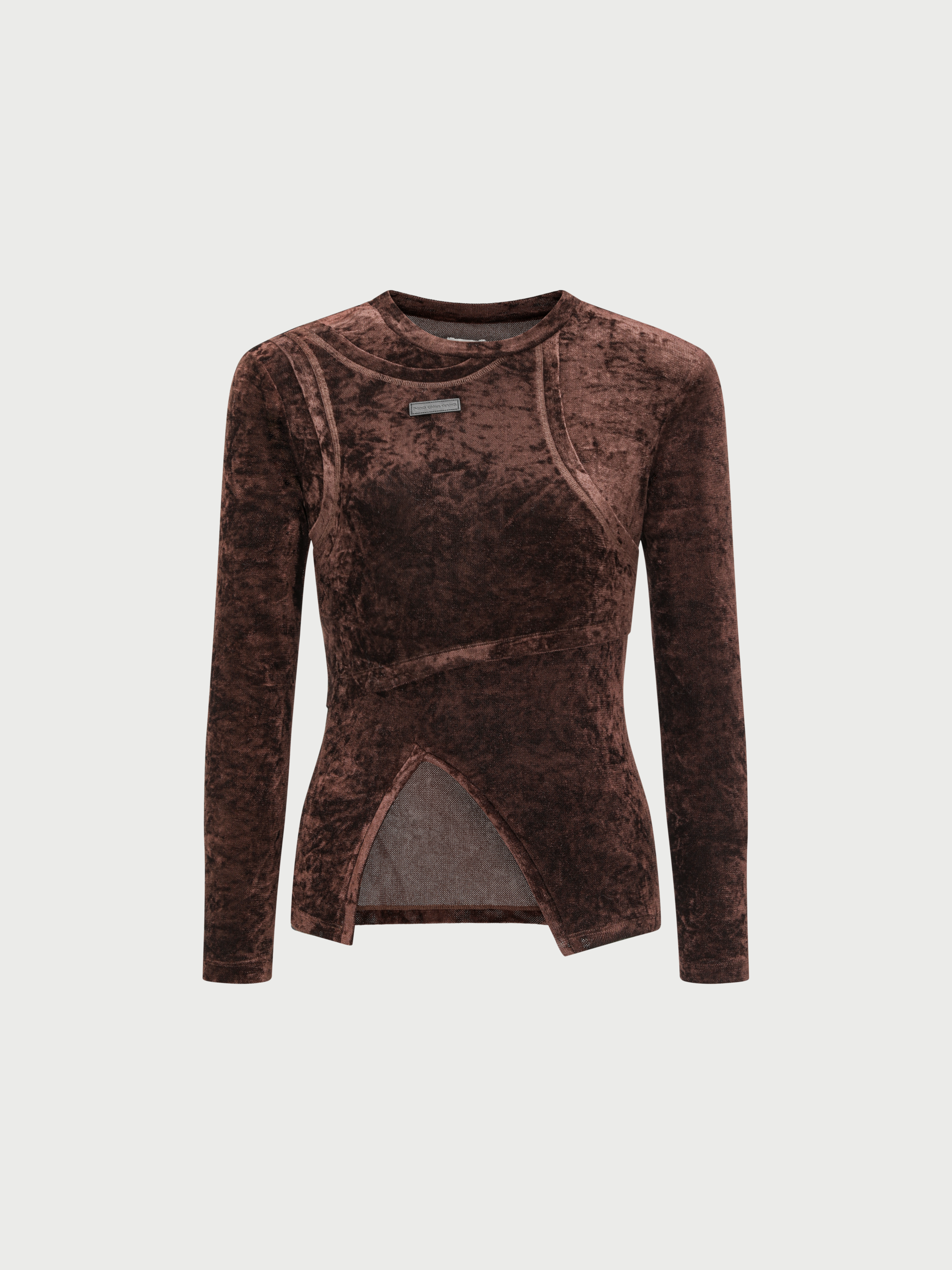 DECONSTRUCTED LONG SLEEVE T-SHIRT
