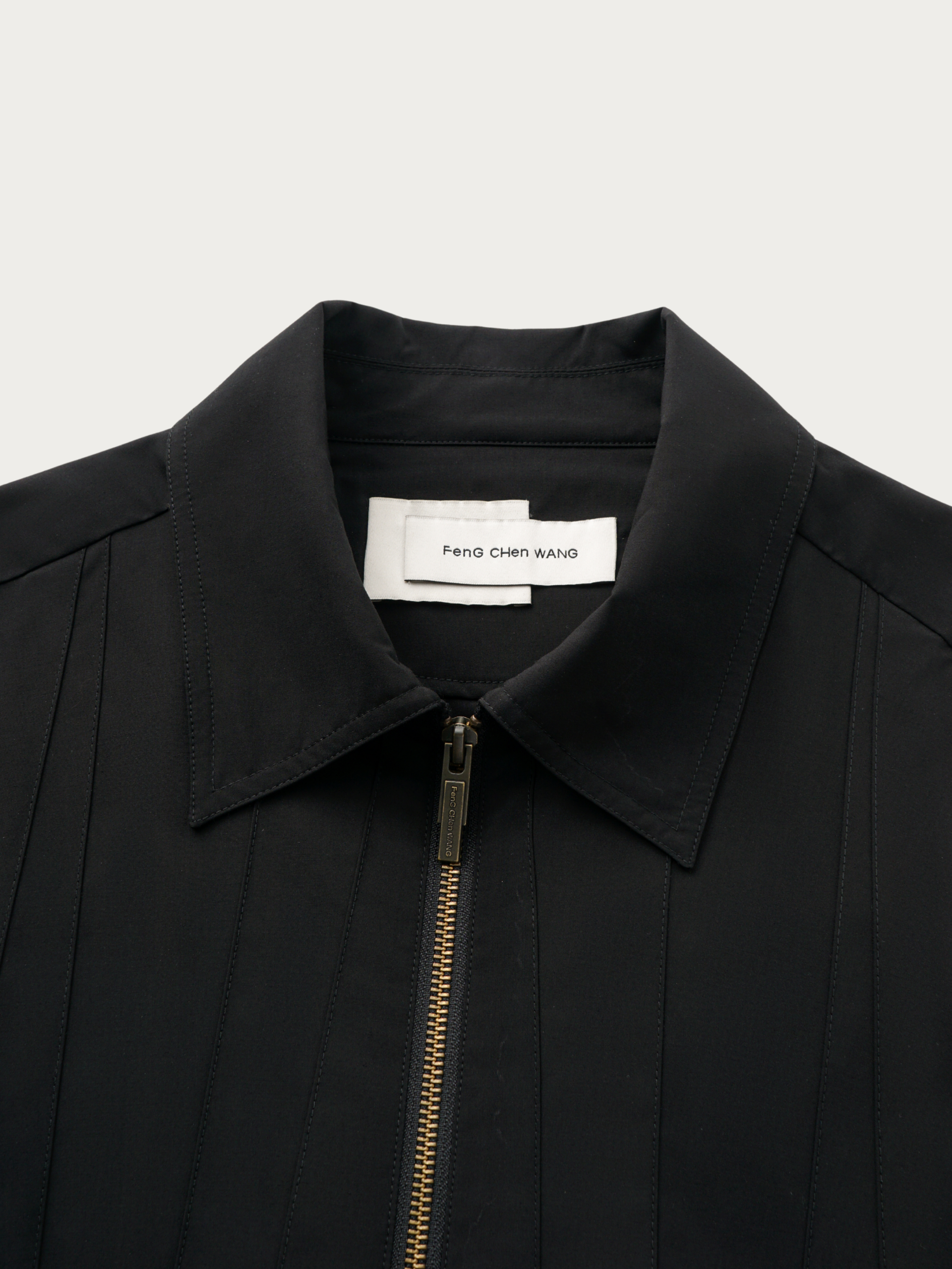 PLEATED SHIRT JACKET