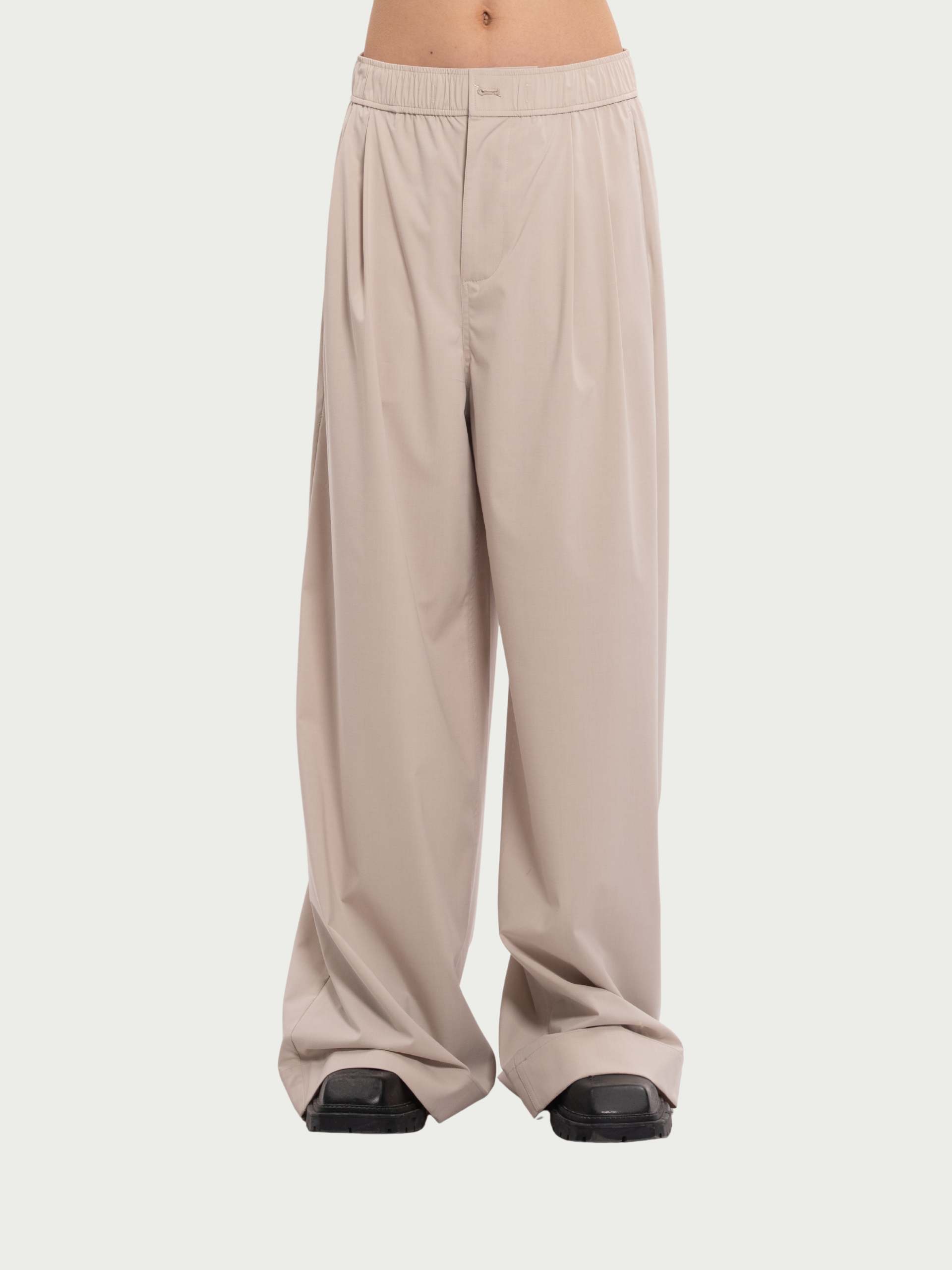 DOUBLE PLEATED TROUSERS - Feng Chen Wang