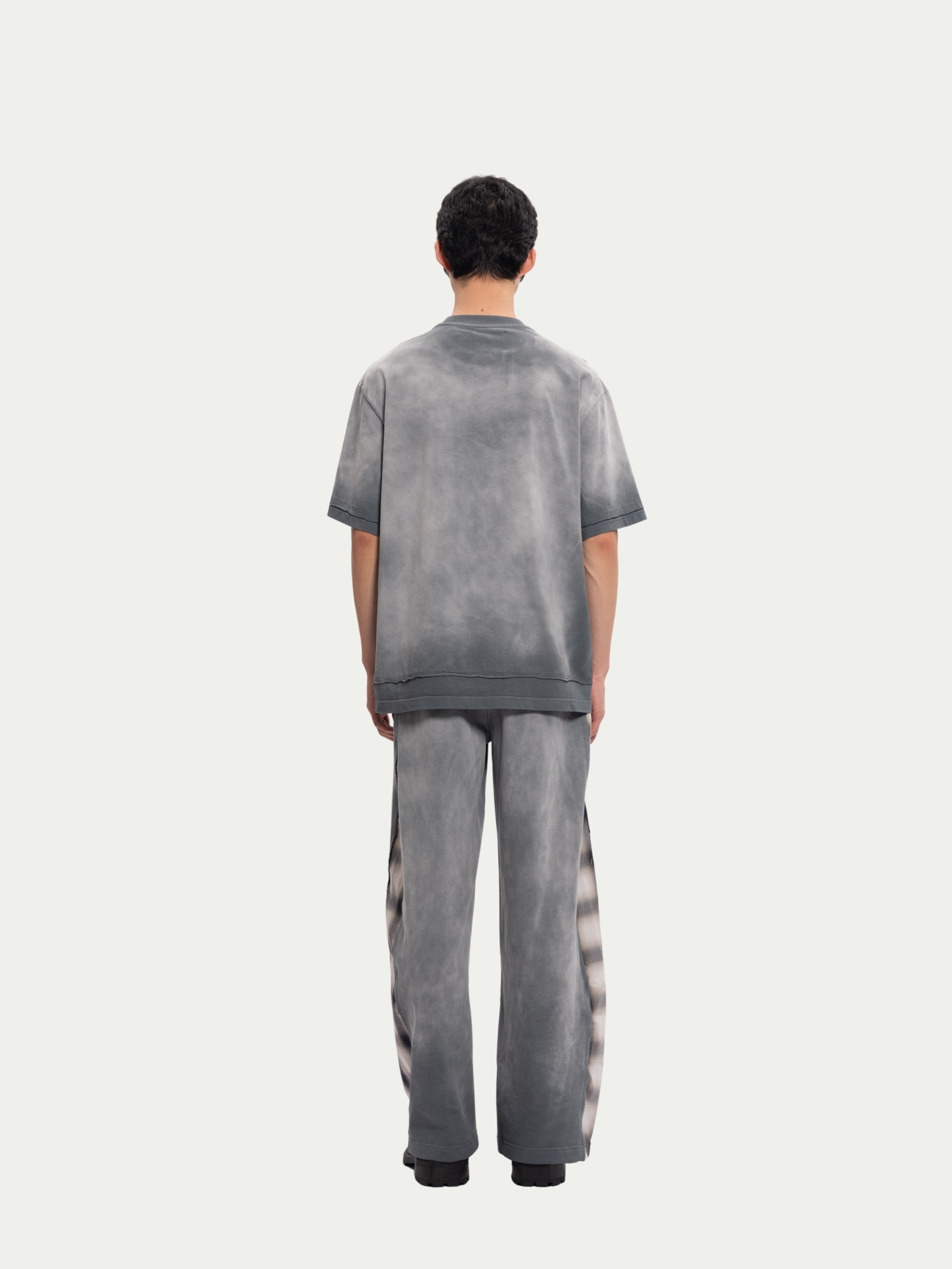 PATCHED PANEL JERSEY TROUSERS - Feng Chen Wang