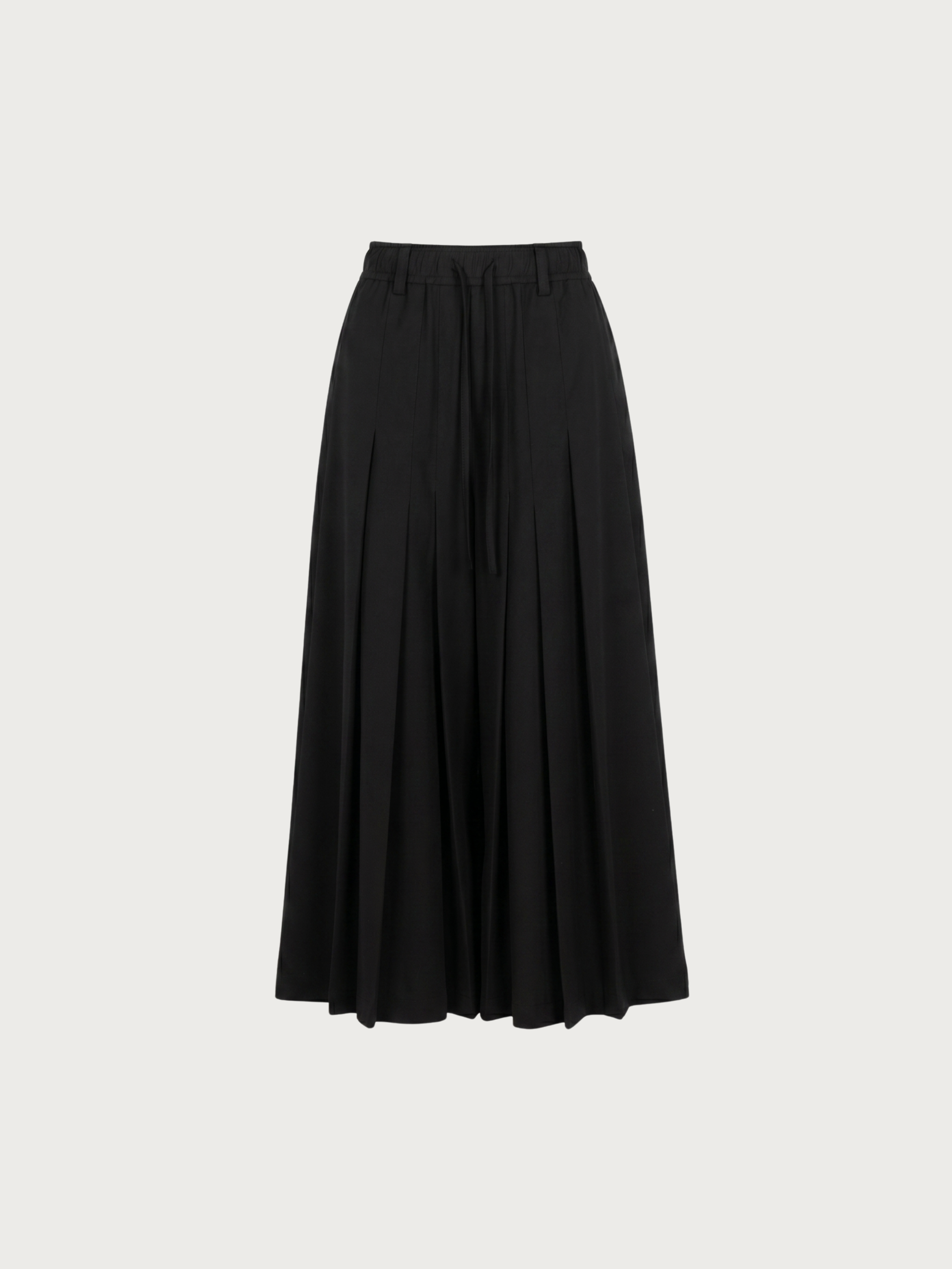 ILREGULAR PLEATS CROP TROUSERS - Feng Chen Wang