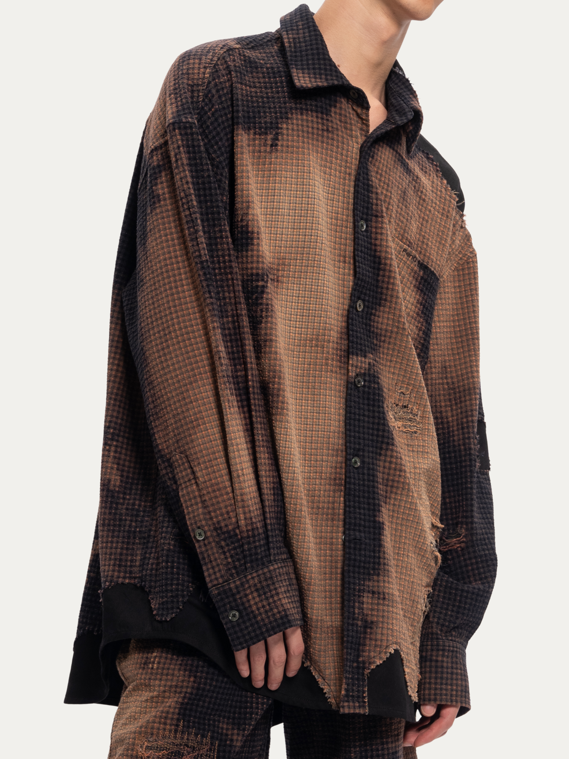 LONG SLEEVE SHIRT IN DECAYED CHECK