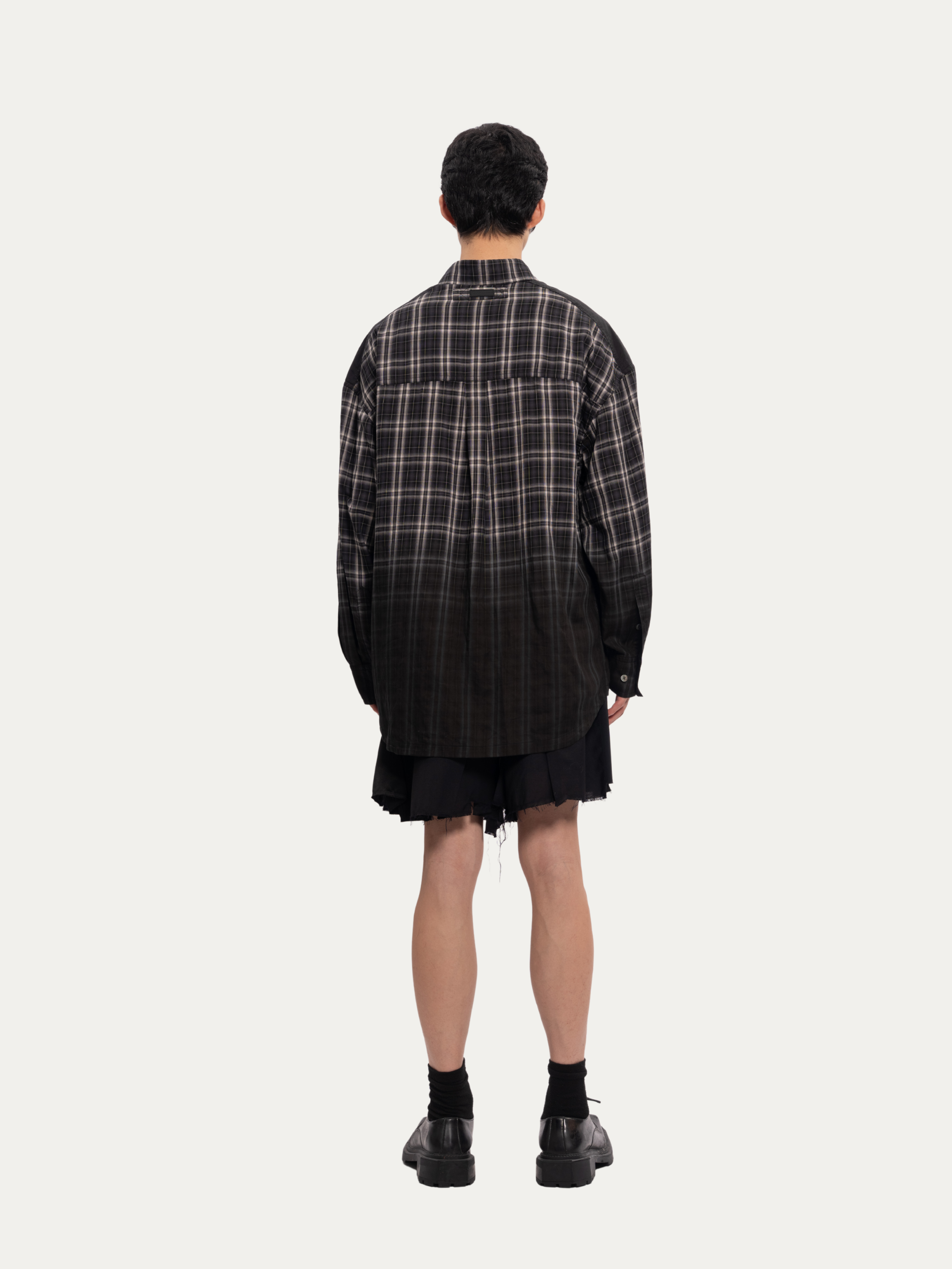 BLACK CHAECK WORKWEAR SHIRT