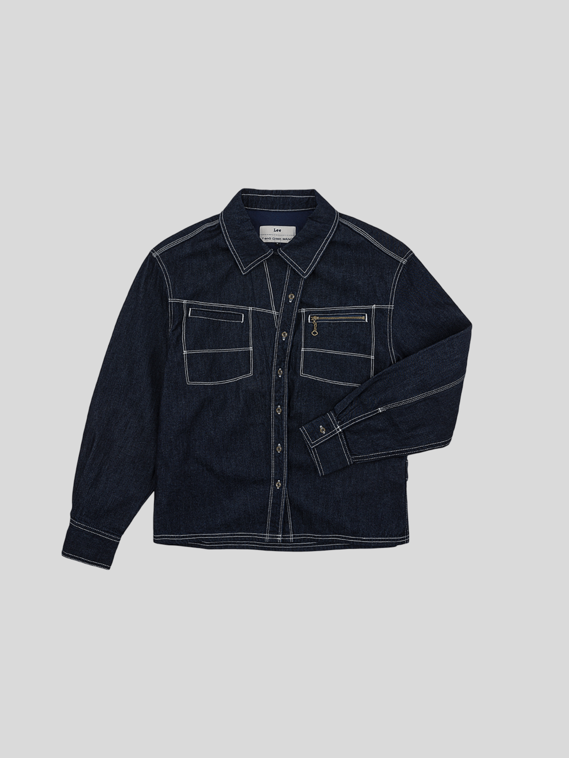 Lee x Feng Chen Wang Women L/S Denim Shirt