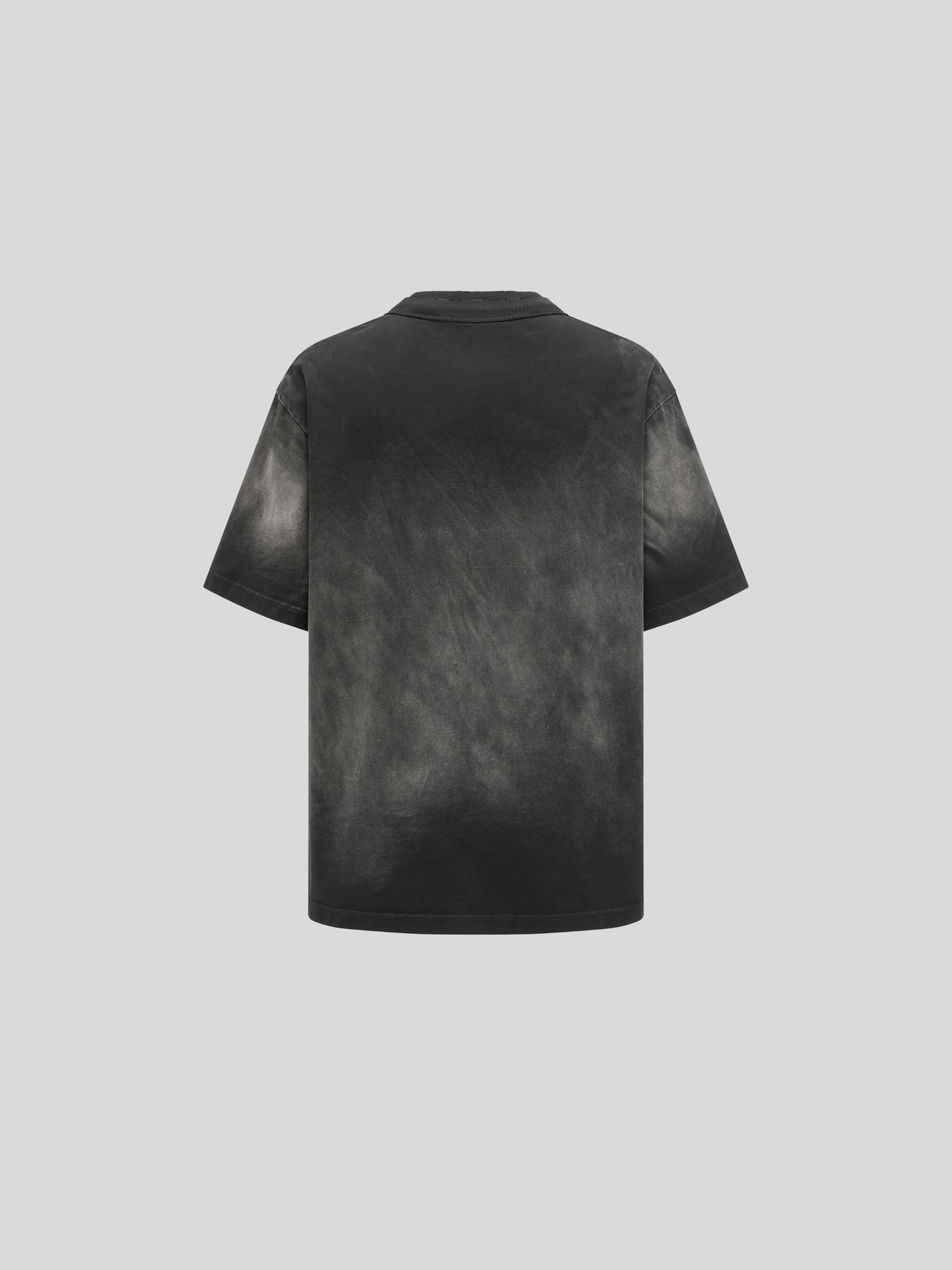 GREY GRADIENT WASHED T-SHIRT