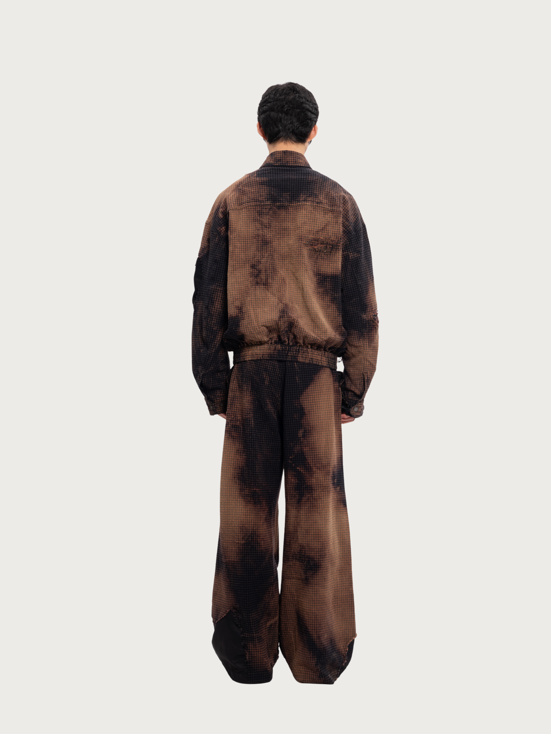 DECAYED CHECK JACKET - Feng Chen Wang