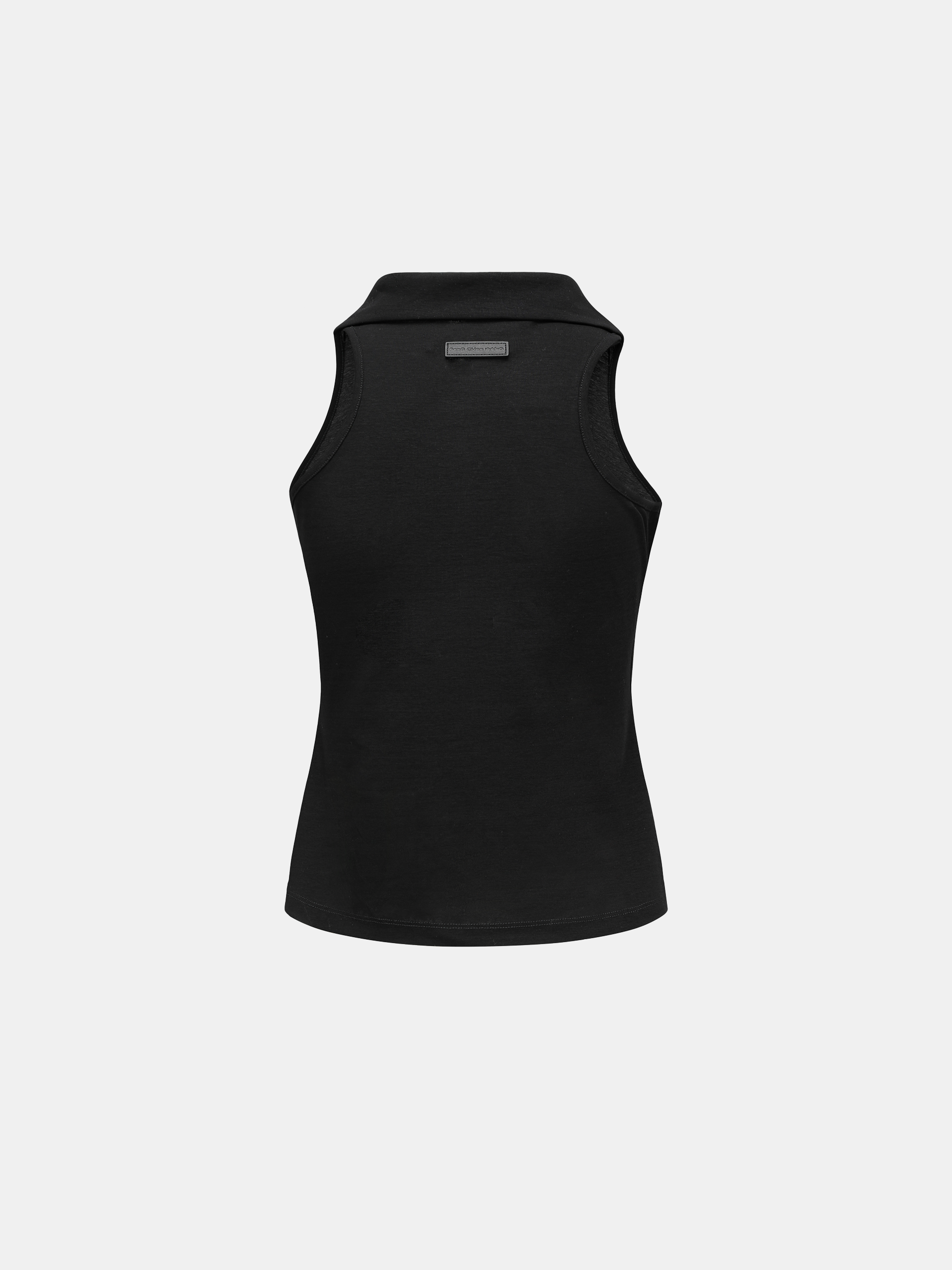 PLEATED POLO TOP - Feng Chen Wang