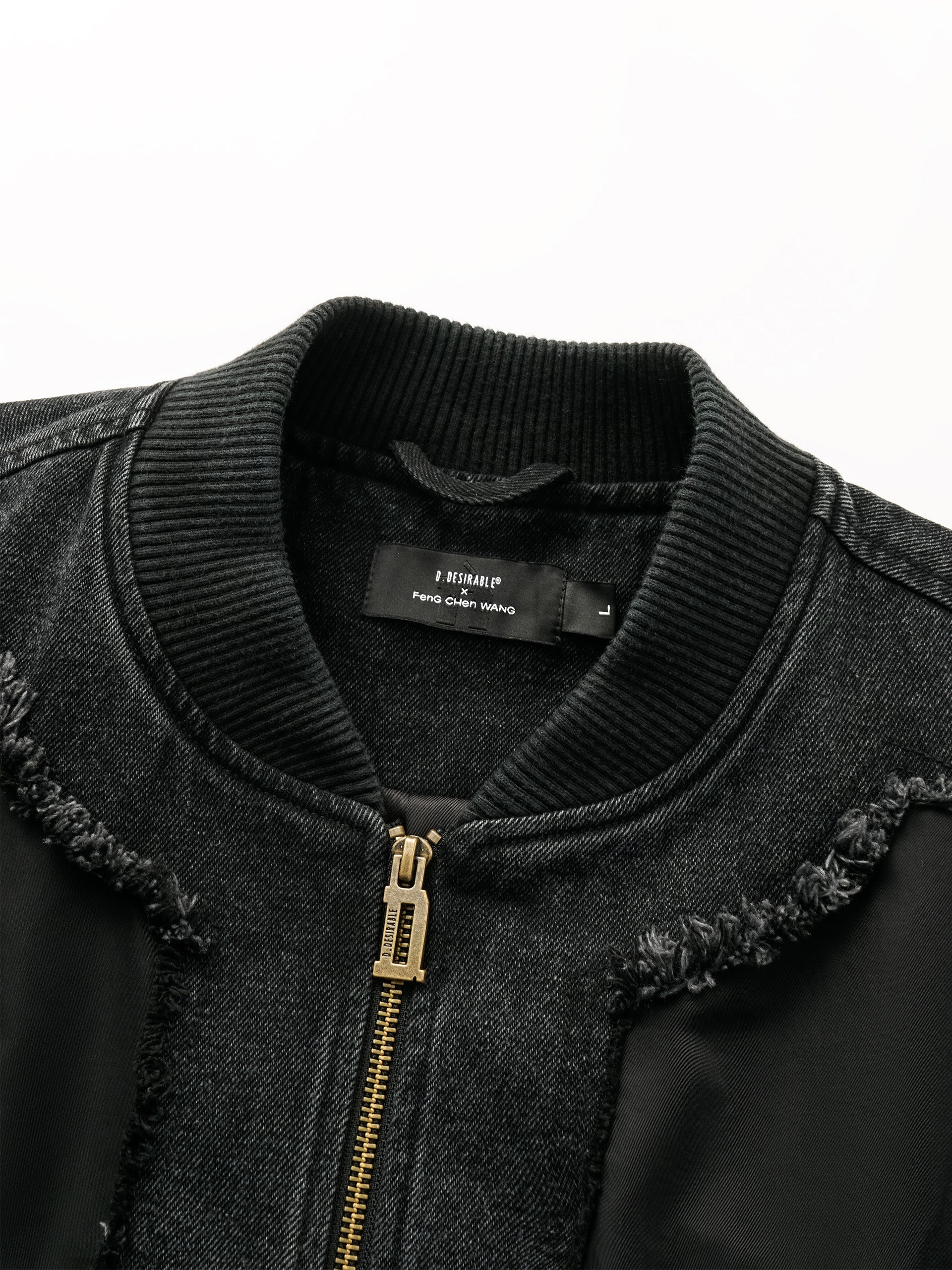 DECONSTRUCTED WASHED PATCH JACKET