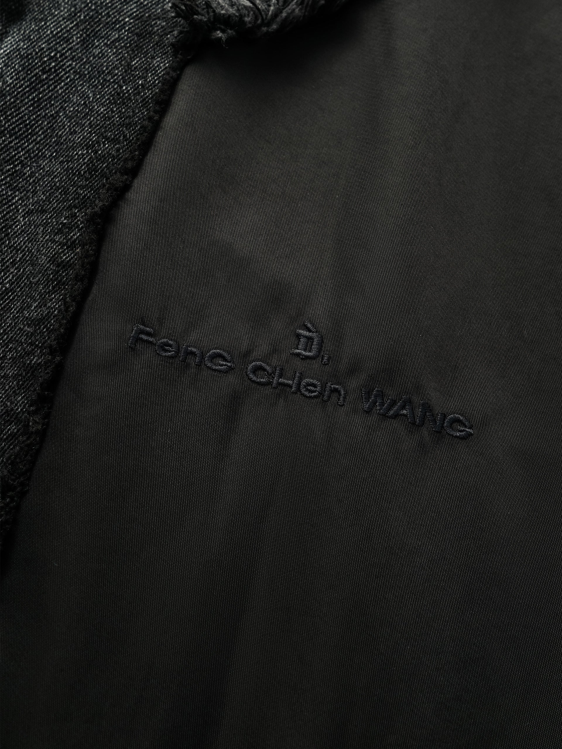 DECONSTRUCTED WASHED PATCH JACKET