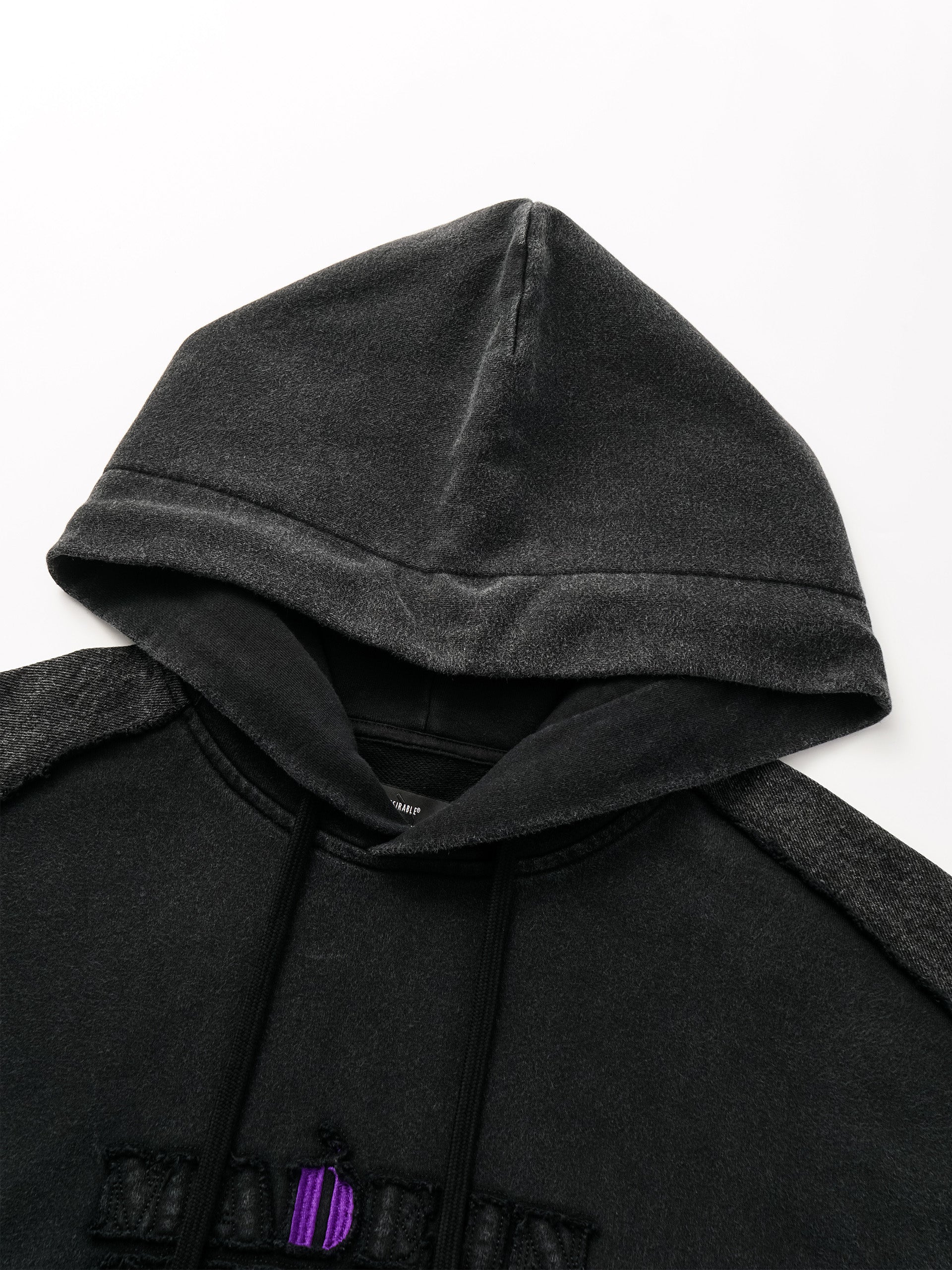 DECONSTRUCTED WASHED HOODIE