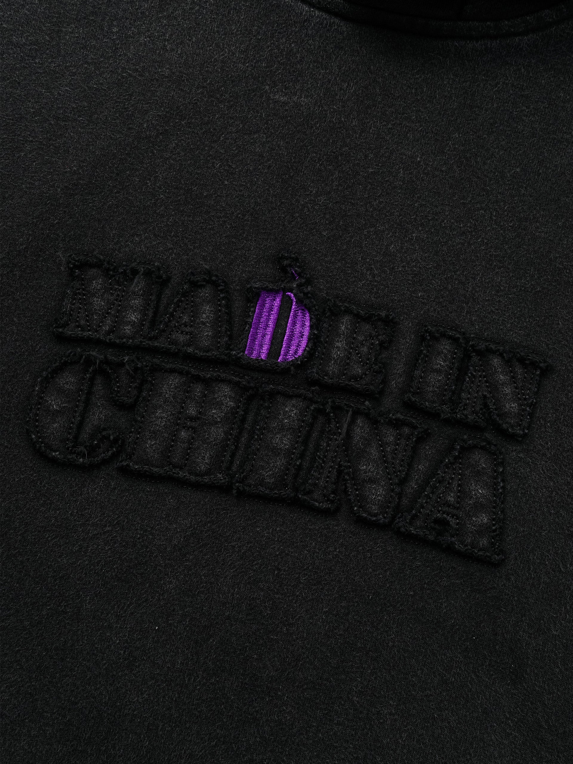 DECONSTRUCTED WASHED HOODIE