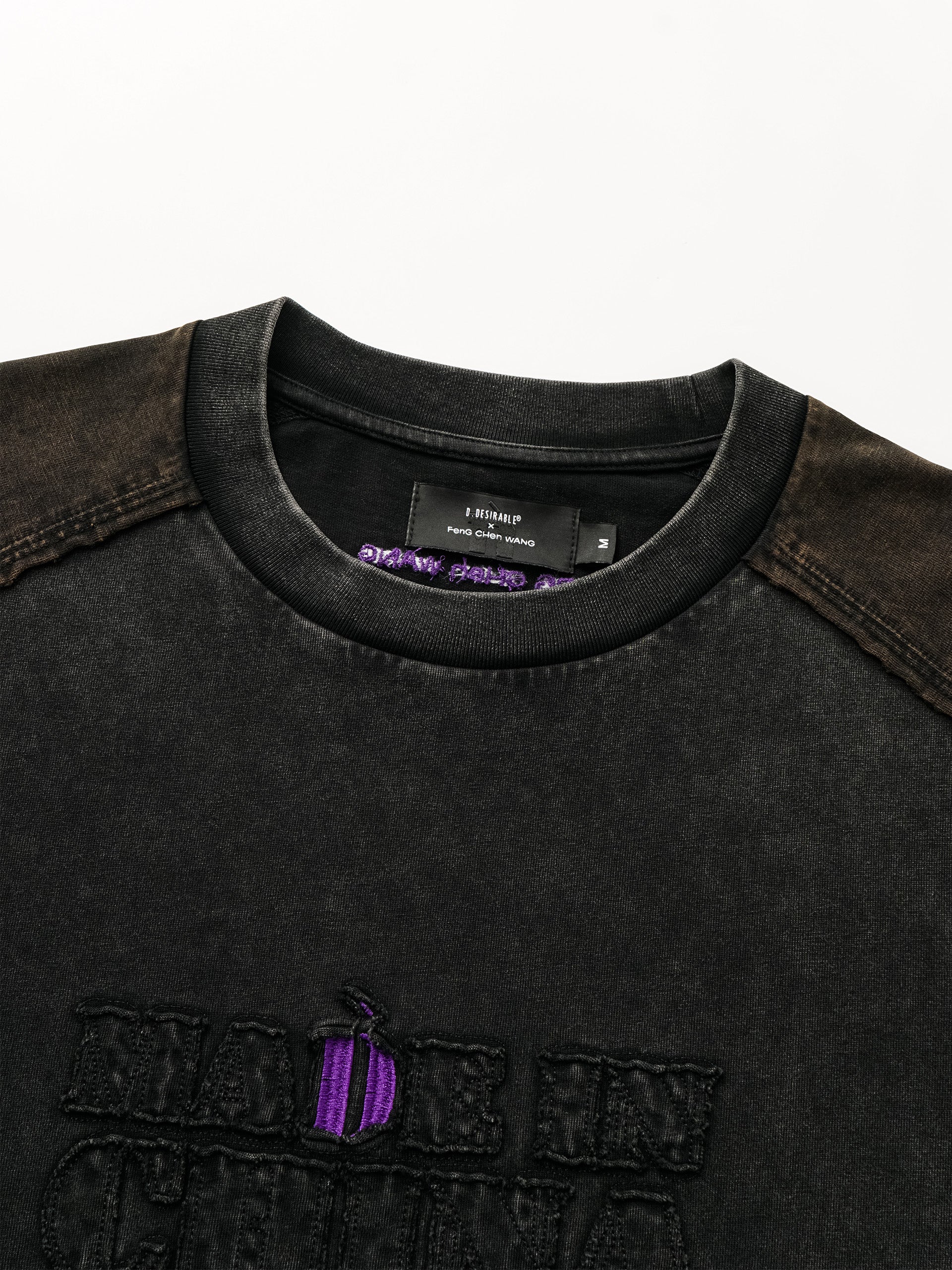 DECONSTRUCTED  WASHED T-SHIRT