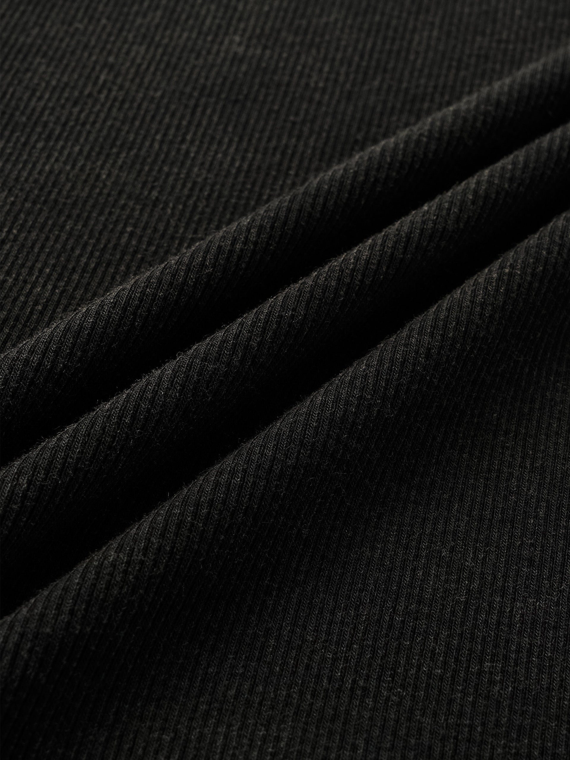 BLACK WASHED DECONSTRUCTED TOP