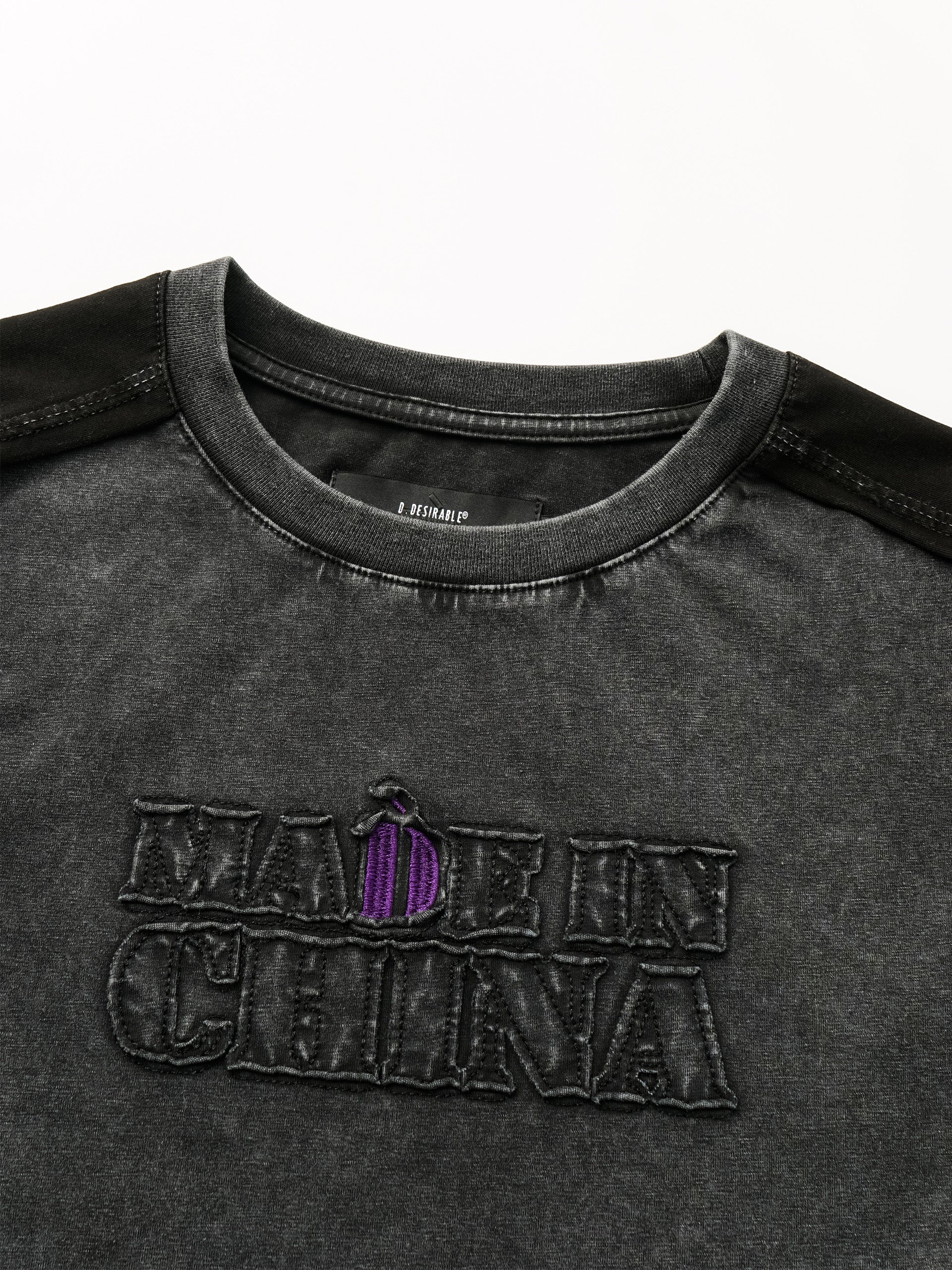 DECONSTRUCTED   WASHED T-SHIRT