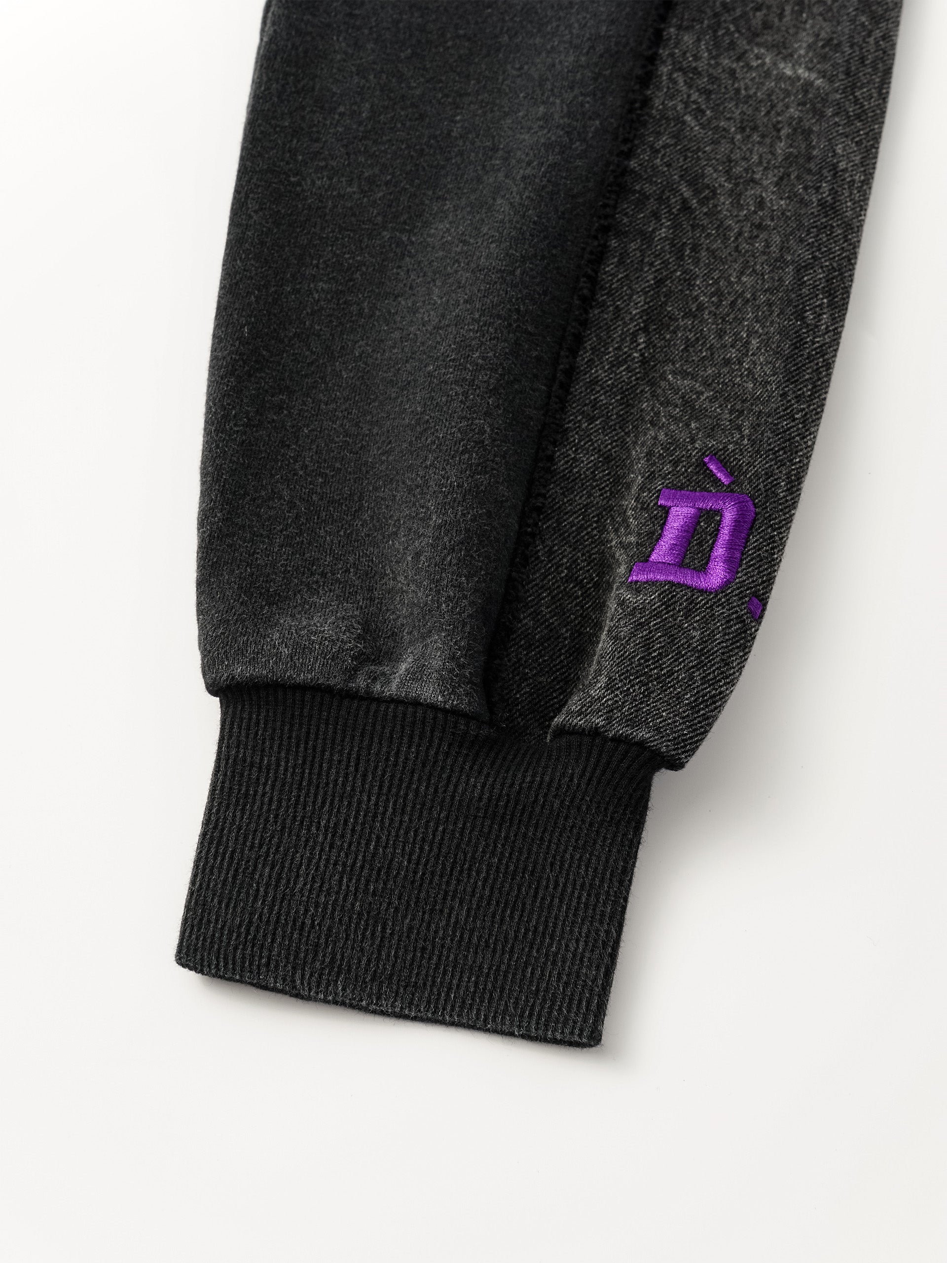 DECONSTRUCTED WASHED HOODIE