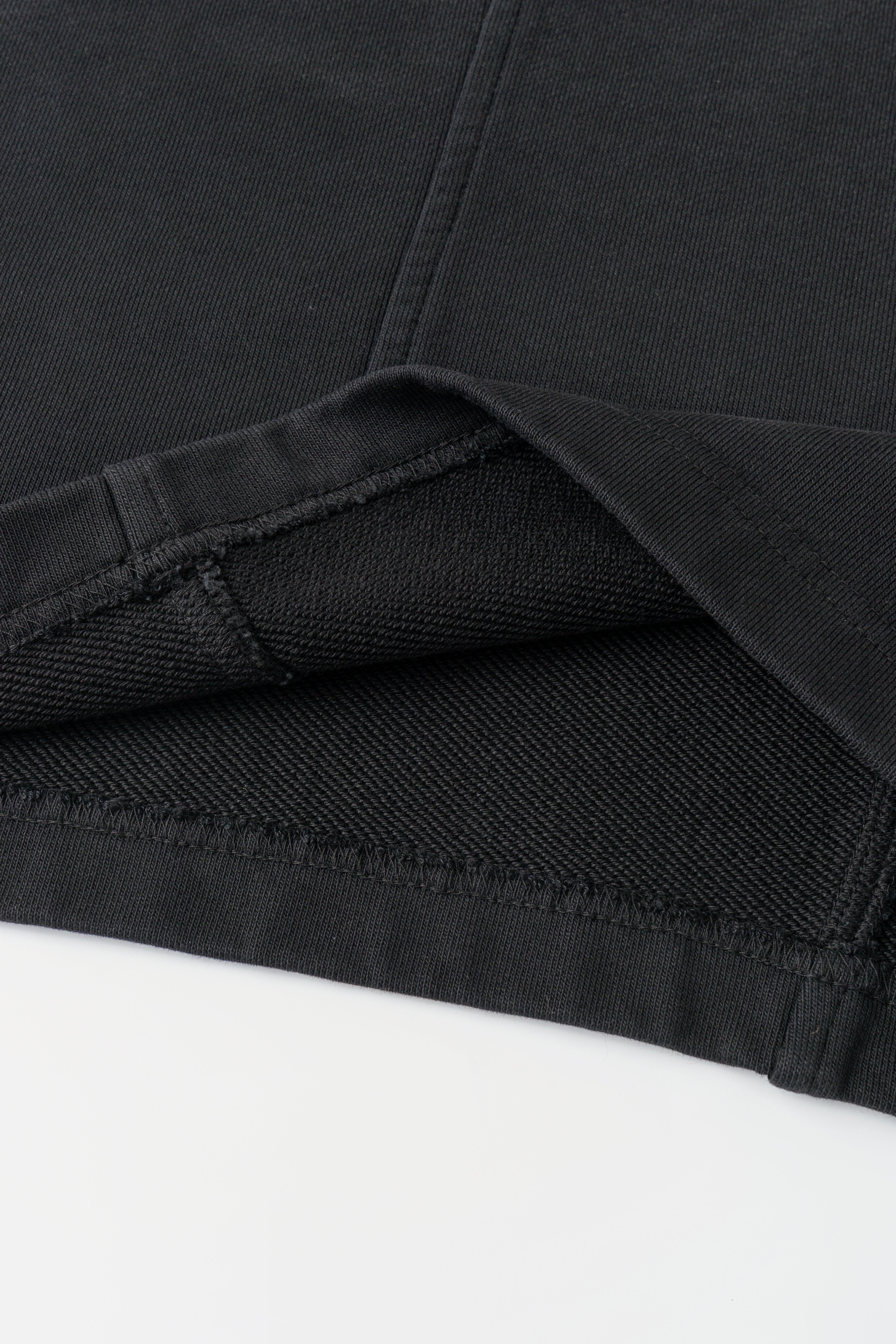BLACK-GREY WASHED DYED PANTS - Feng Chen Wang