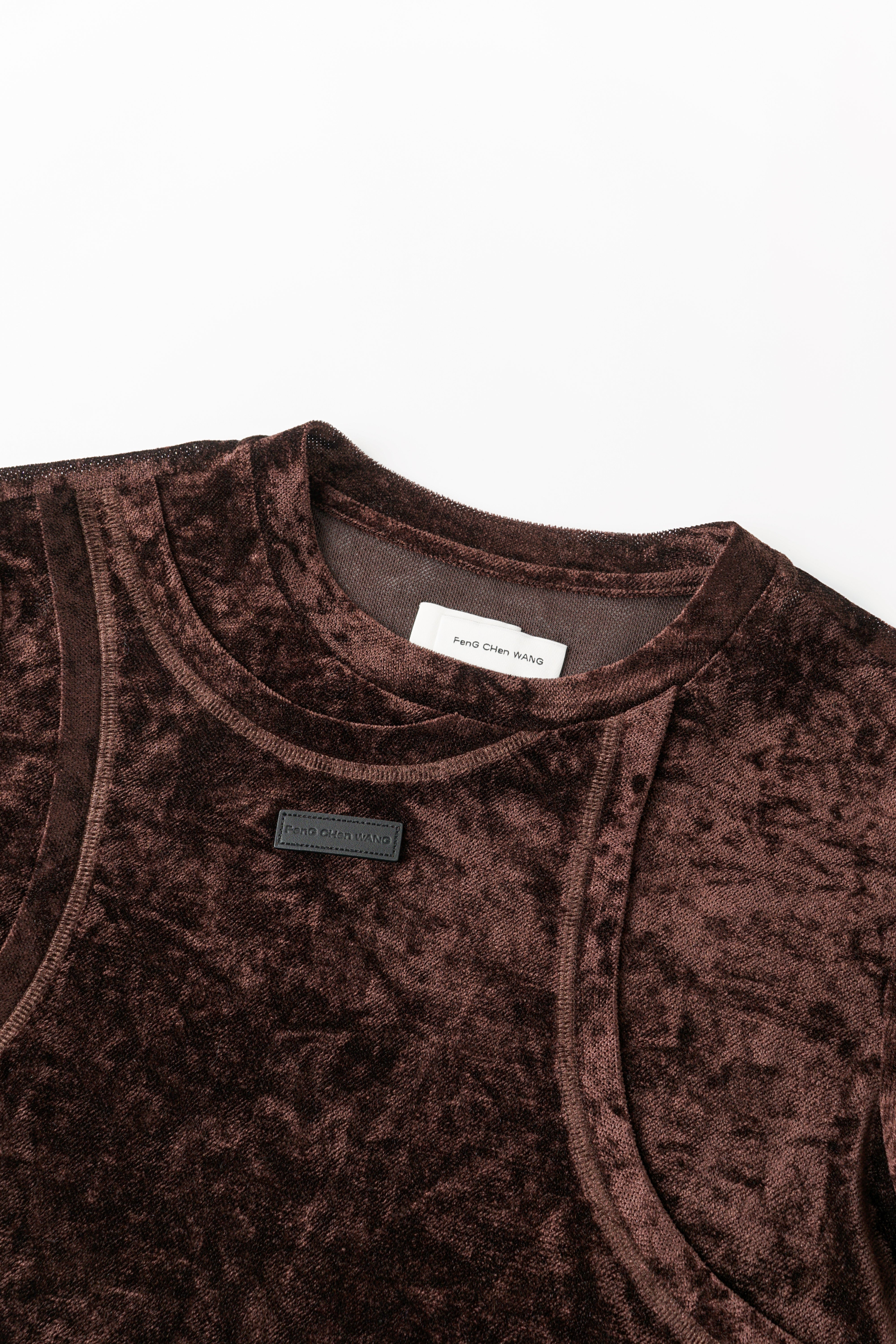 DECONSTRUCTED LONG SLEEVE T-SHIRT - Feng Chen Wang