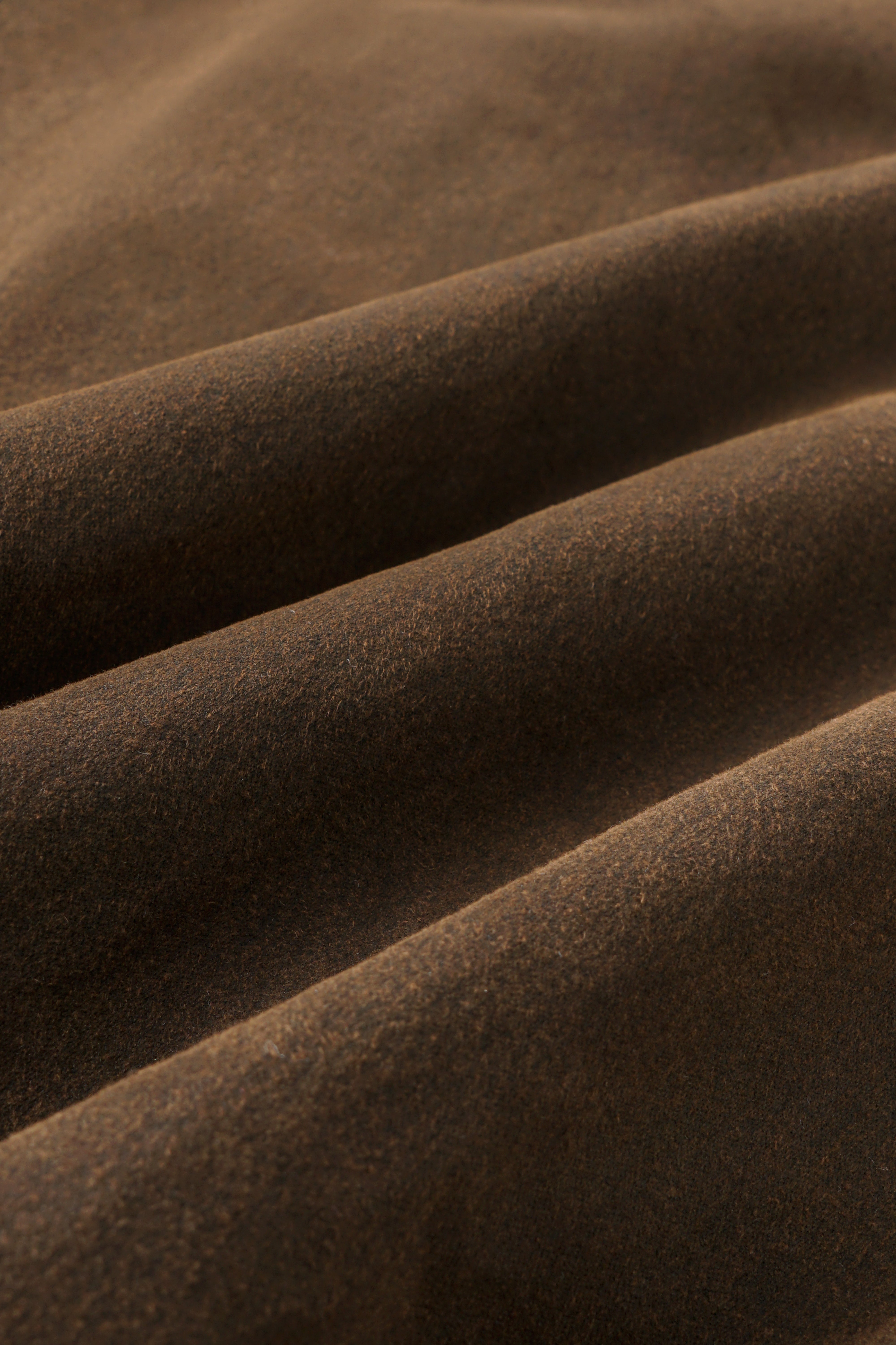 BROWN ELASTIC WAIST JACKET