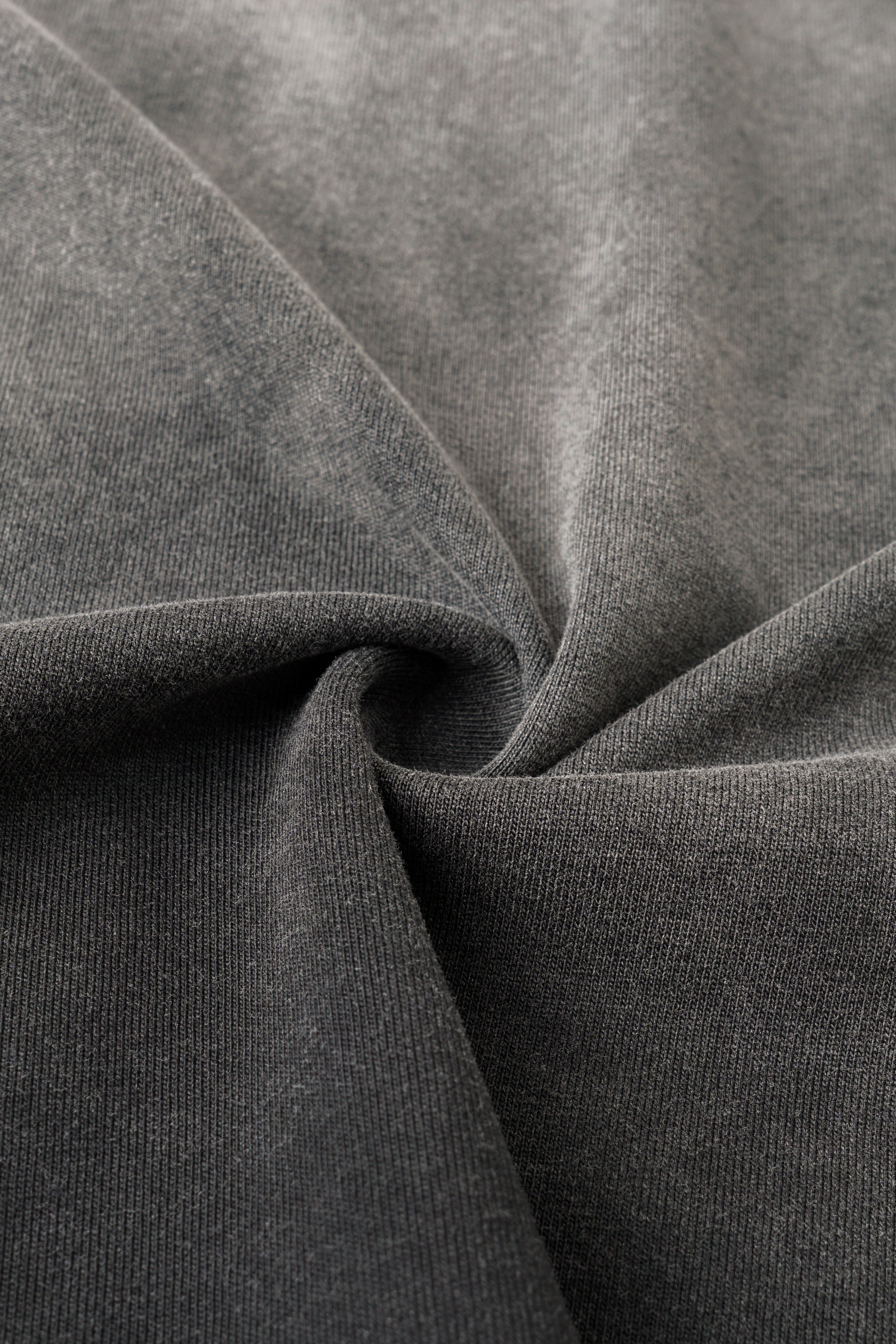 BLACK-GREY GRADIENT WASHED LONG-SLEEVE T-SHIRT