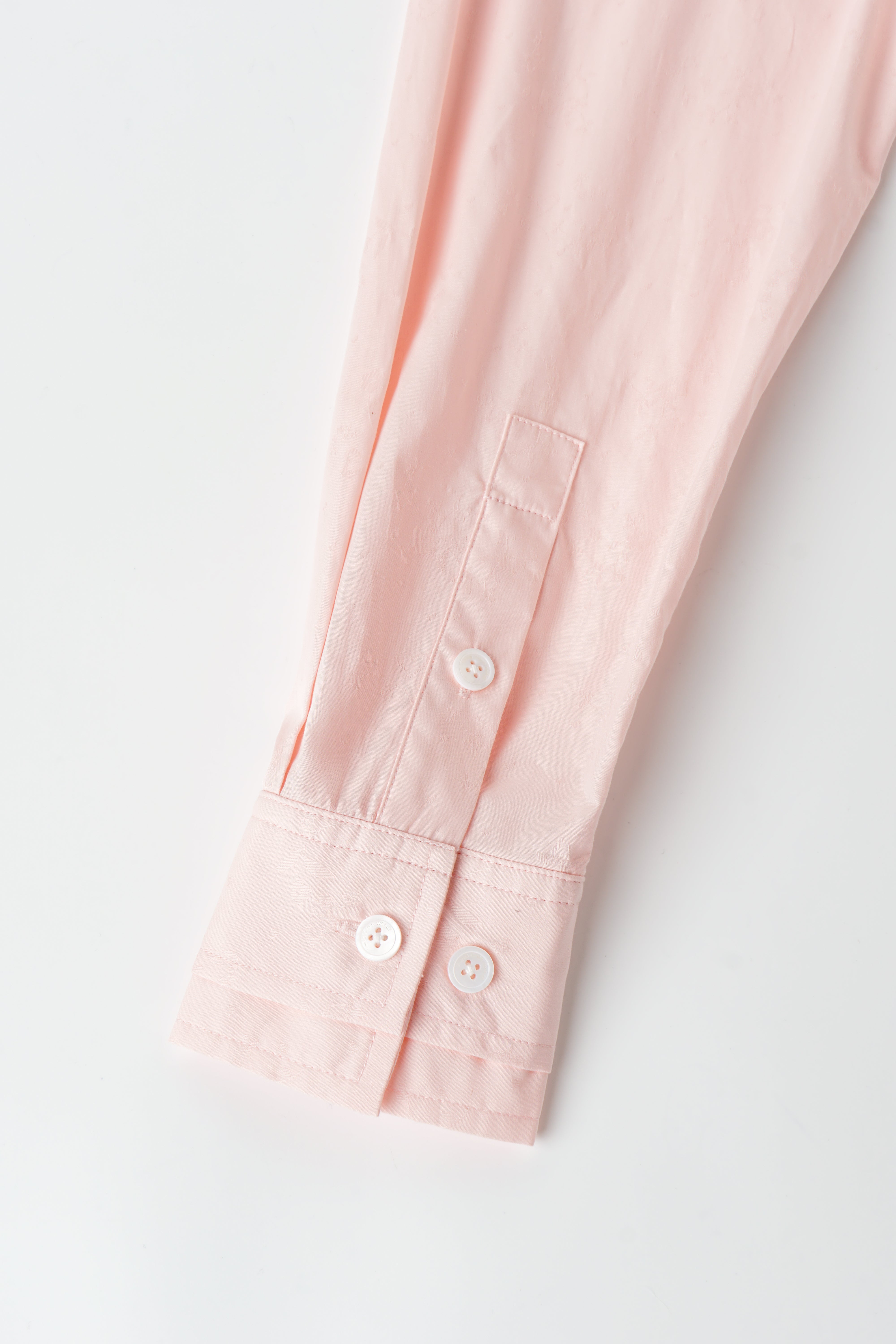 PINK DRAPED BLOUSE WITH SCARF