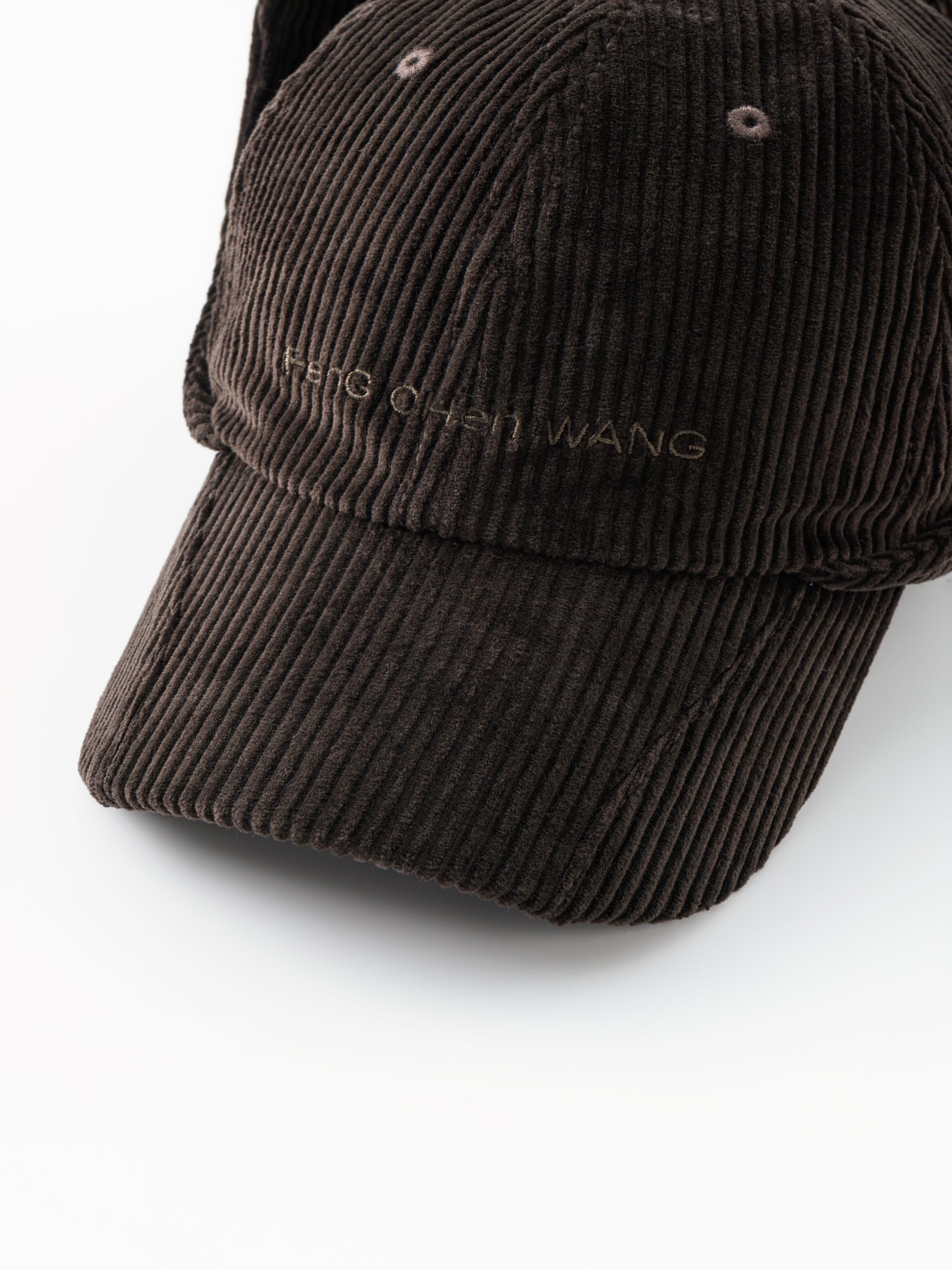 BROWN CORDUROY CAT-EAR CAP
