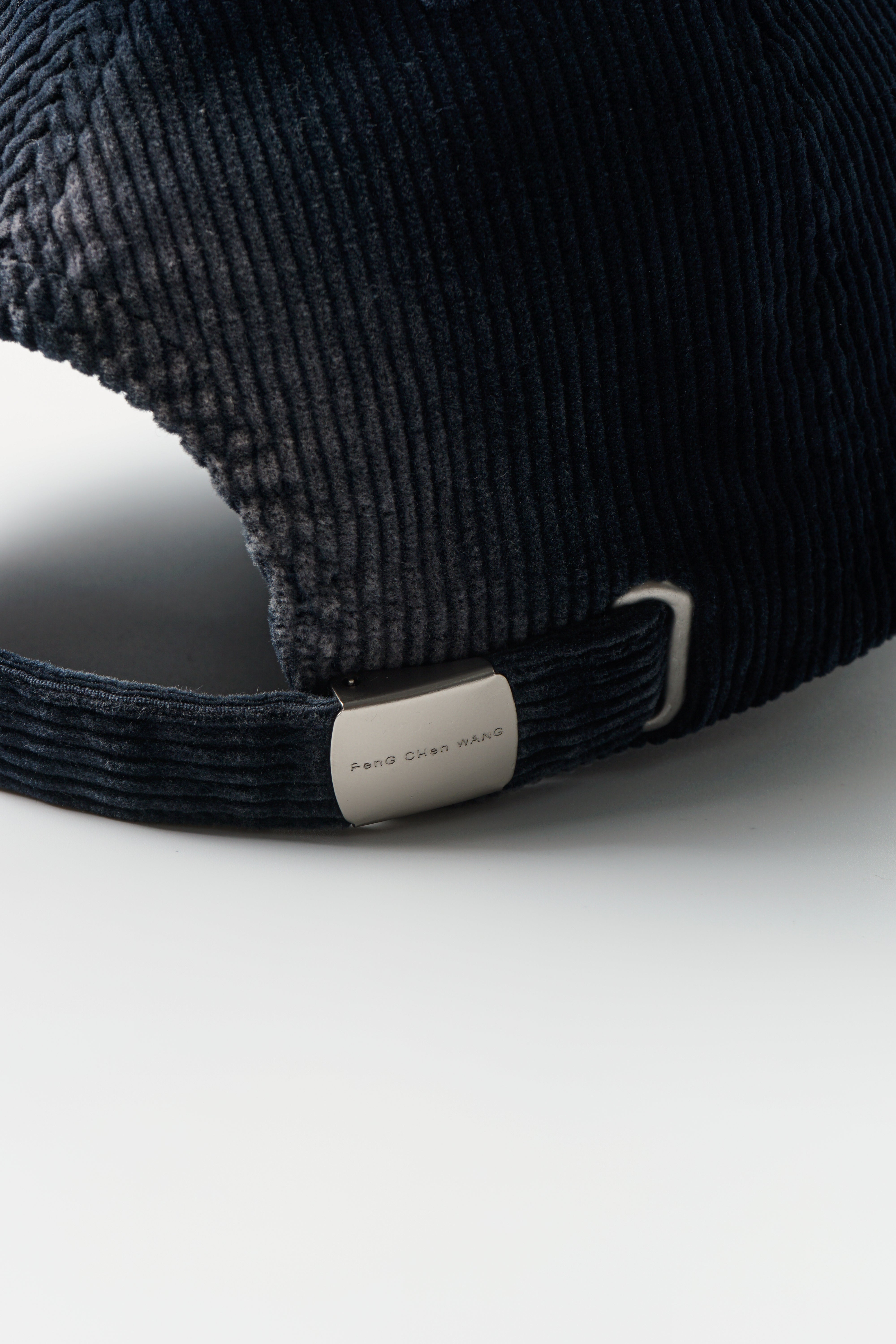 BLUE WASHED CORDUROY BASEBALL CAP