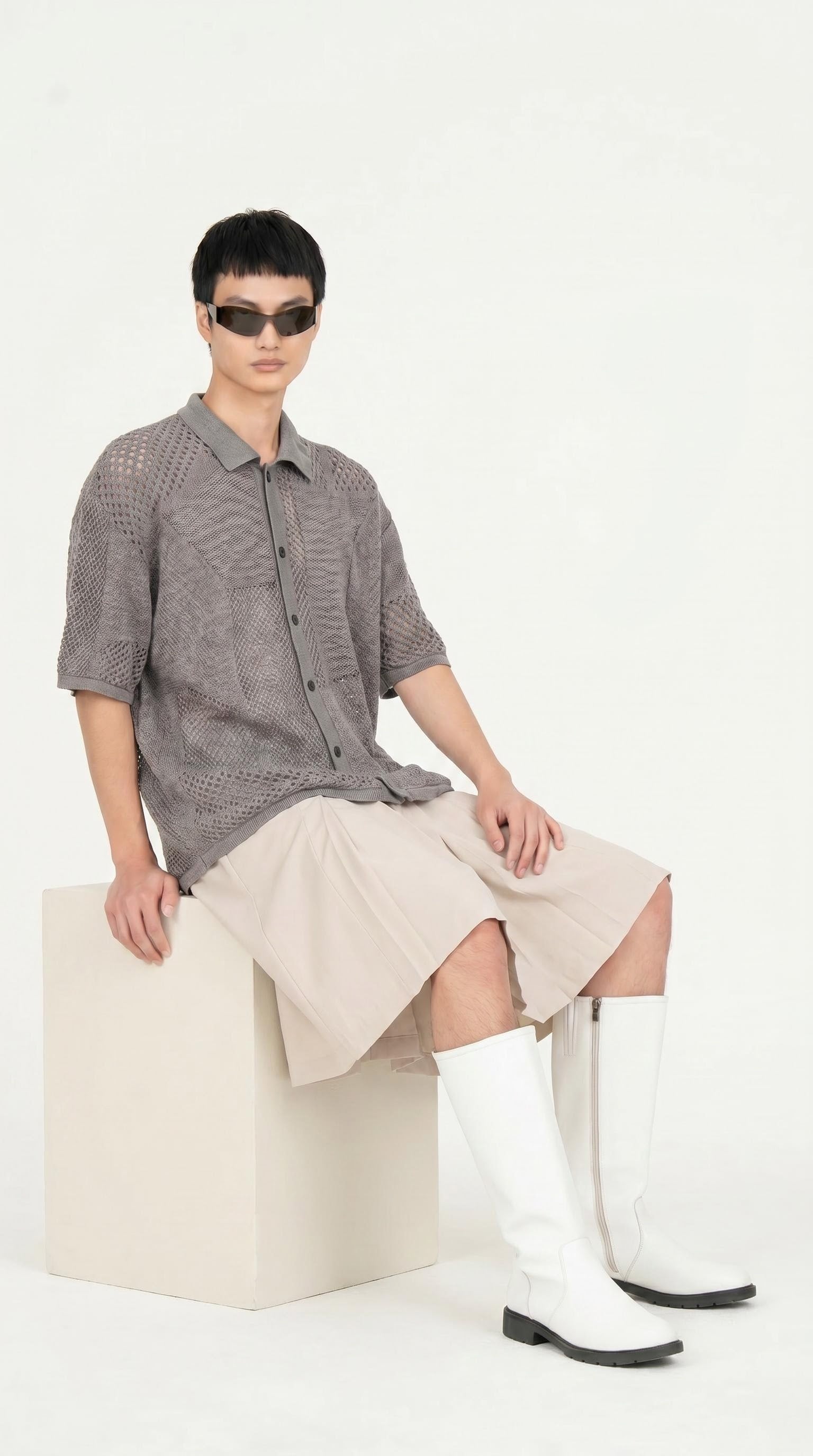 KNITED CARDIGAN - Feng Chen Wang