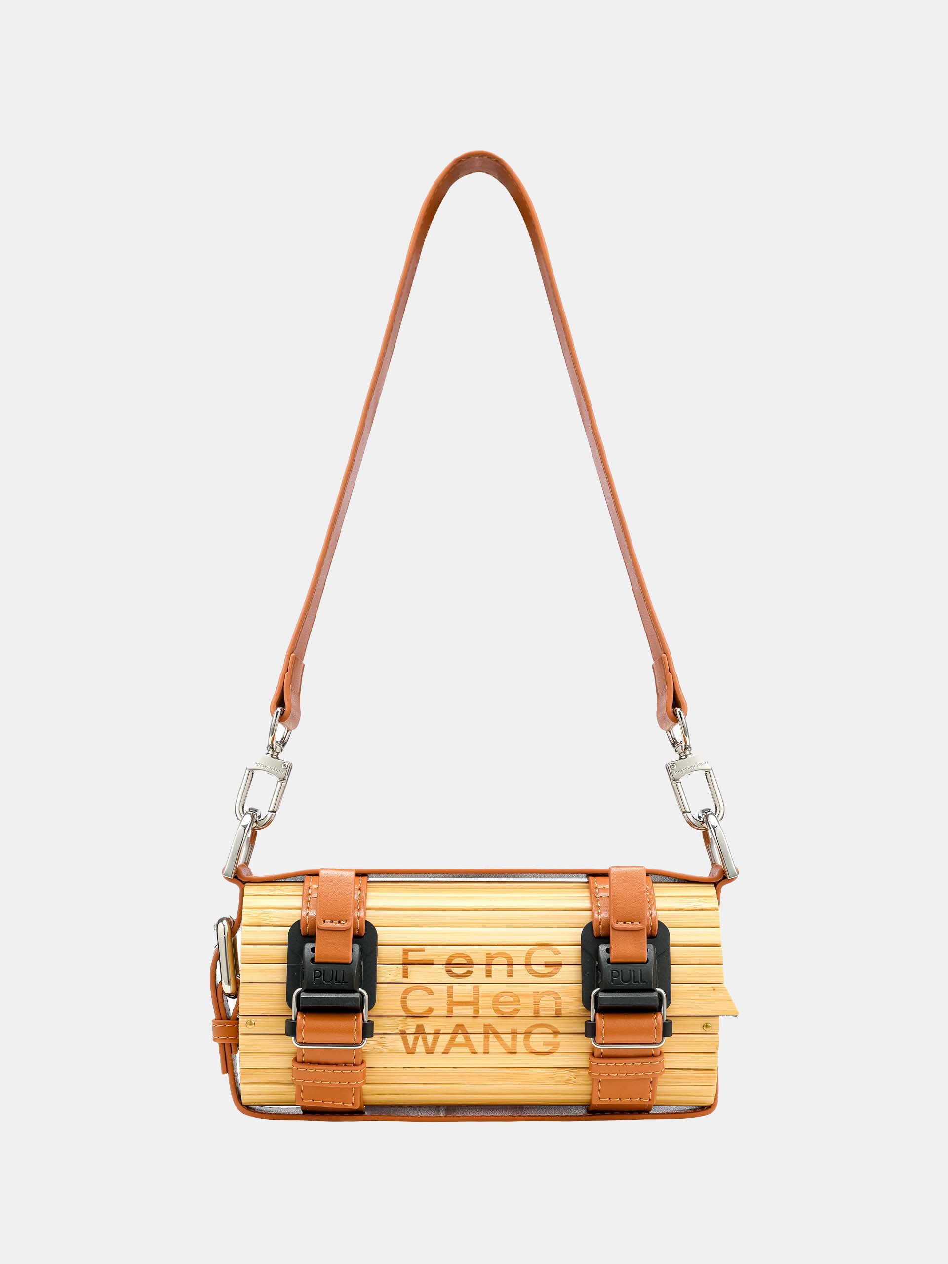 BROWN STRAP SMALL BAMBOO BAG