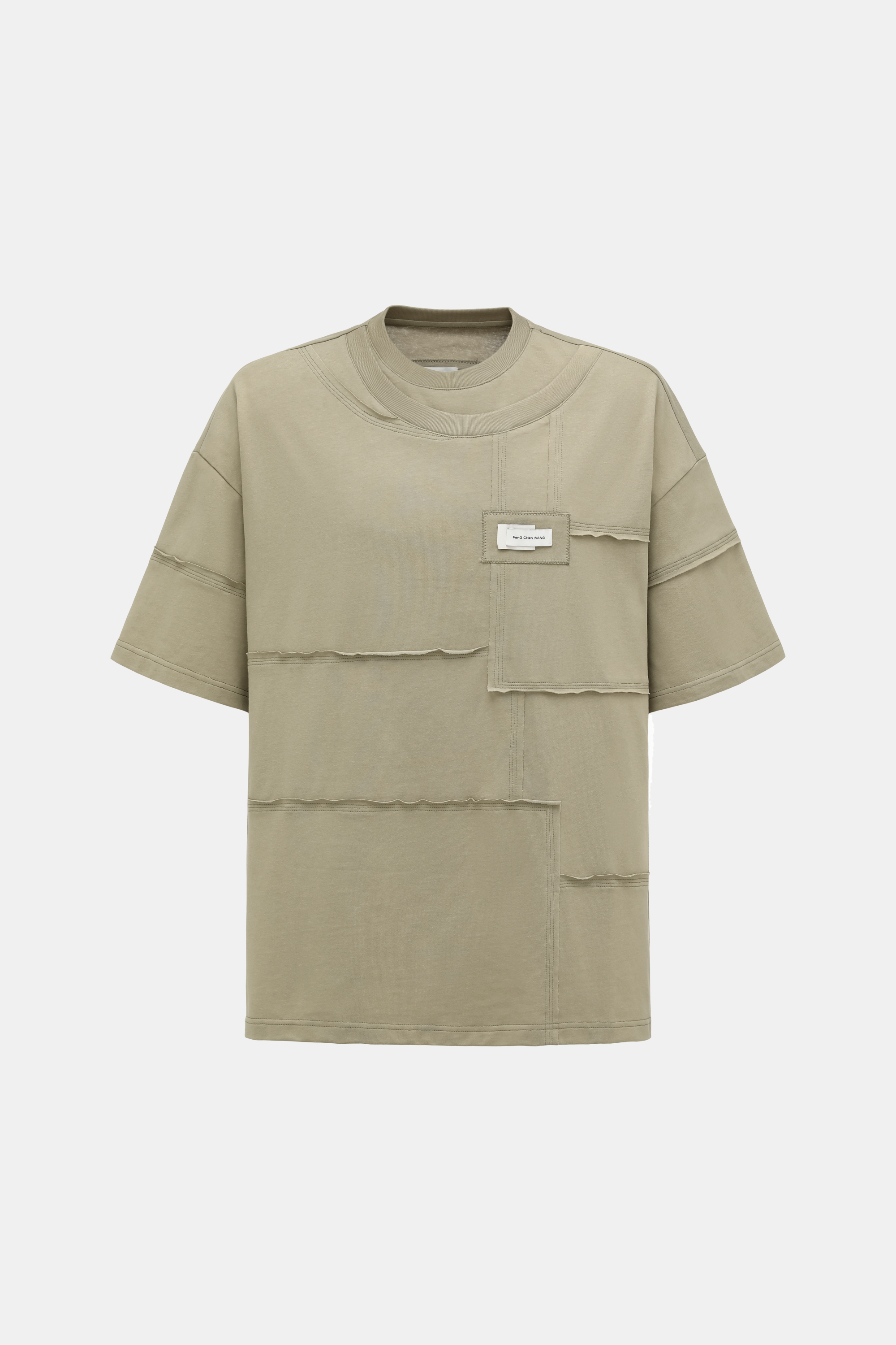 DISTRESSED DECONSTRUCTED OVERSIZE T-SHIRT