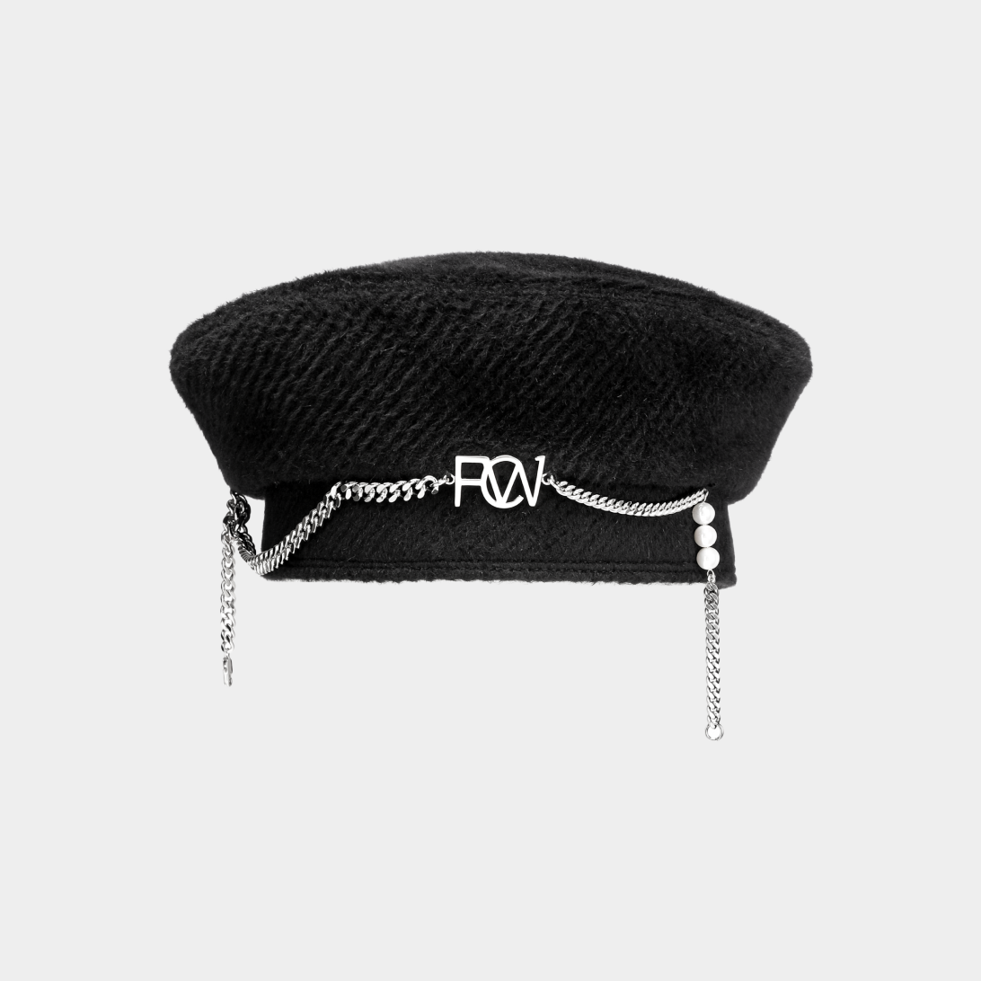 PHOENIX METAL-DECORATED BERET