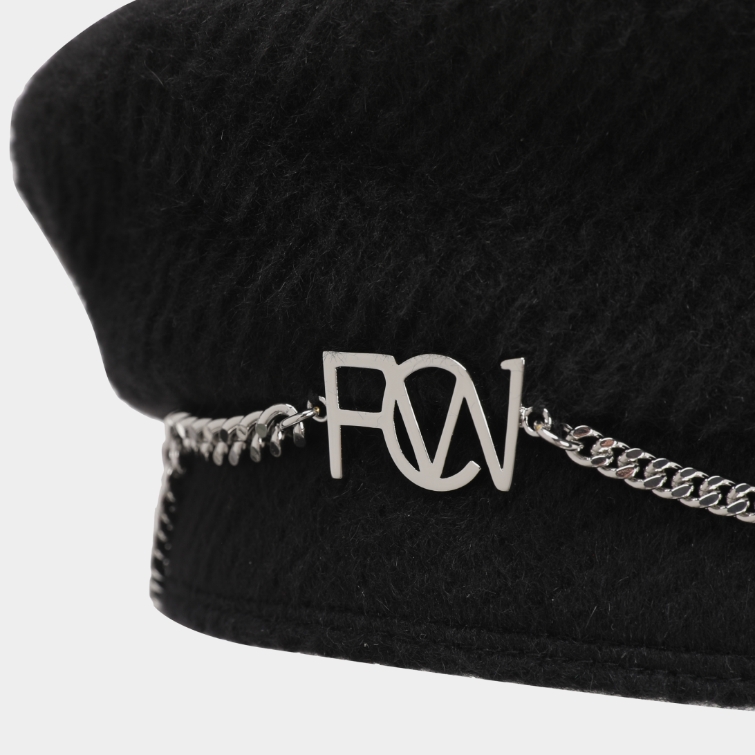 PHOENIX METAL-DECORATED BERET