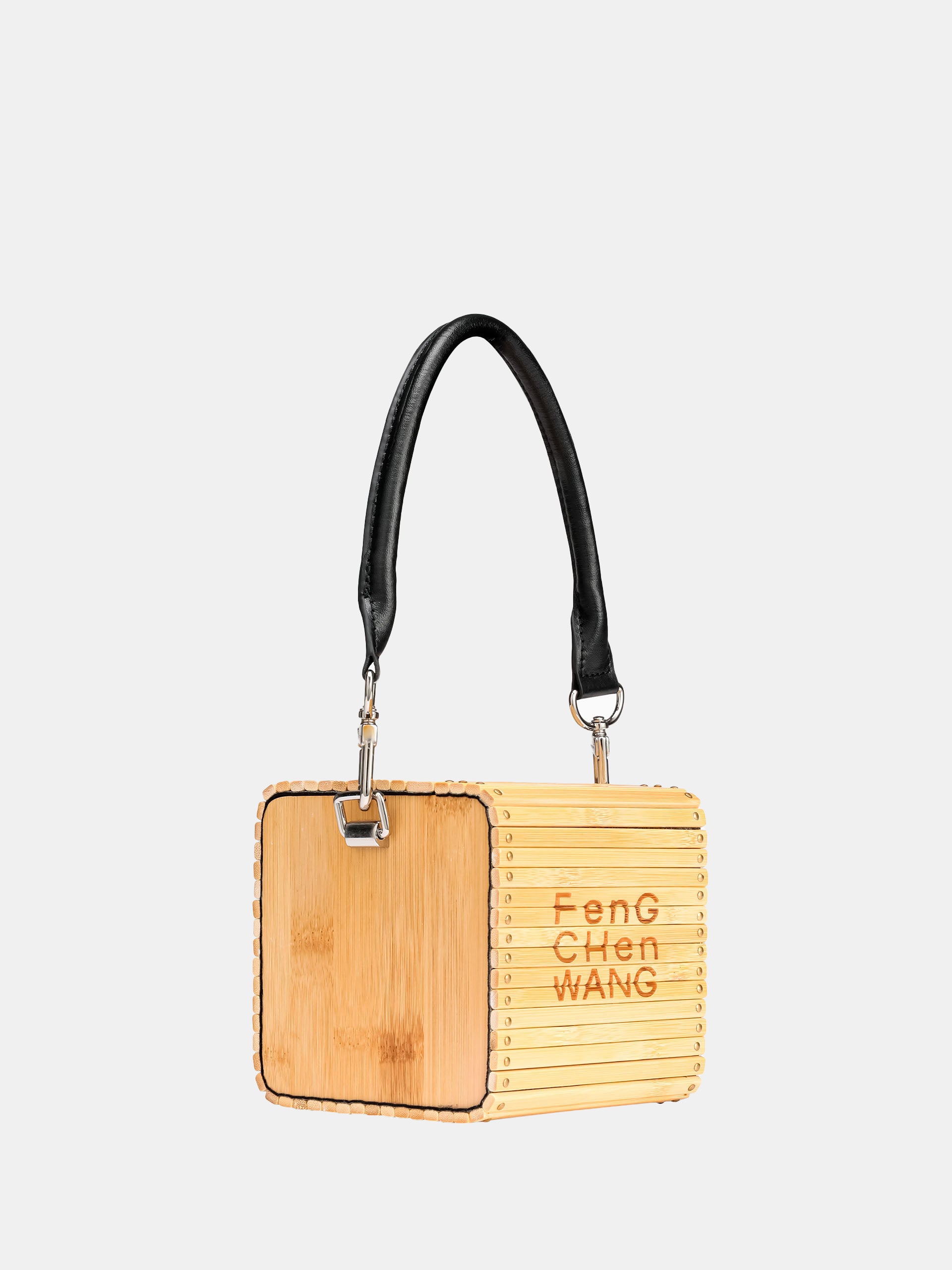 SQUARE SMALL BAMBOO BAG