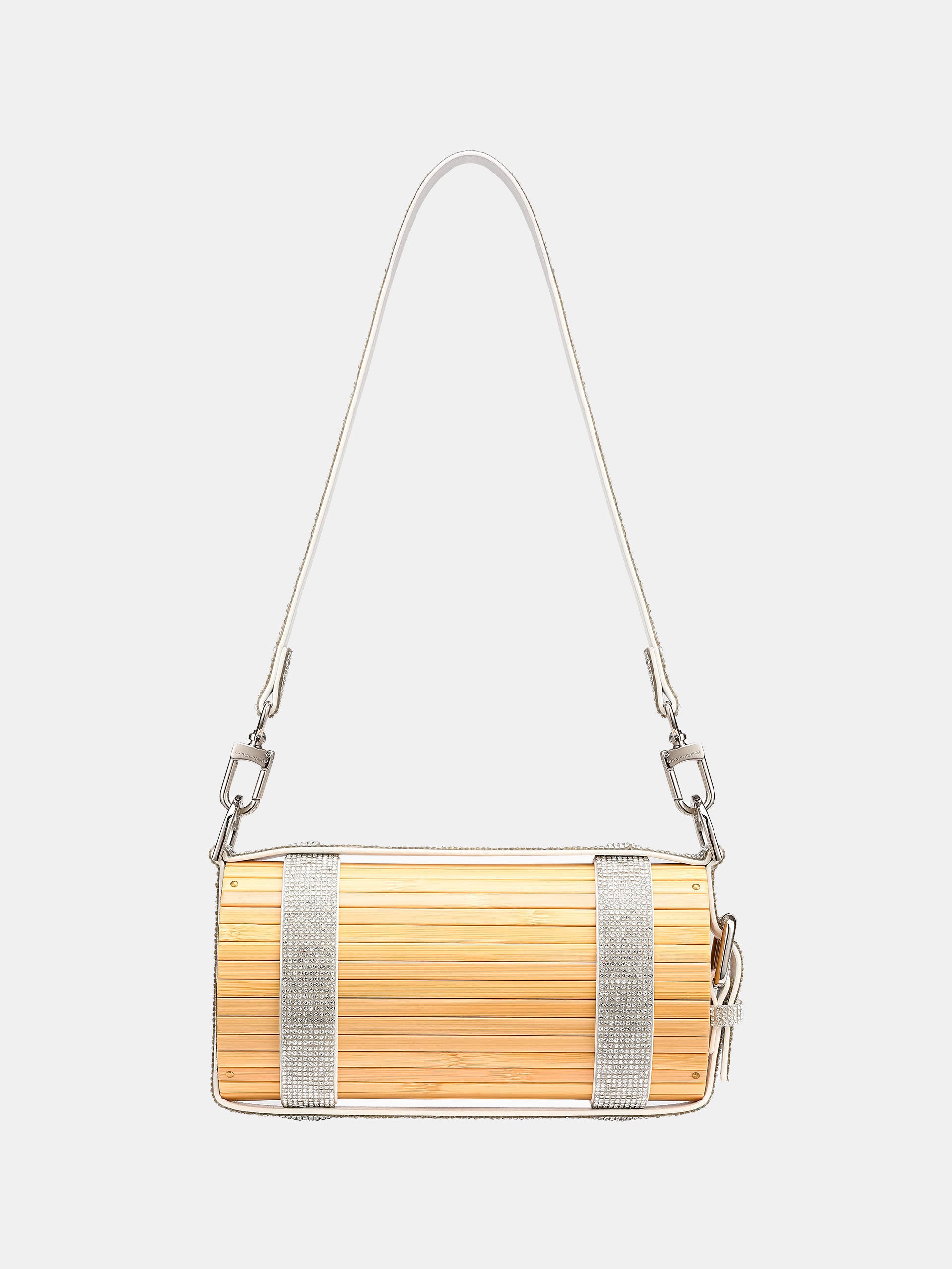 CRYSTAL STRAP BIG BAMBOO BAG