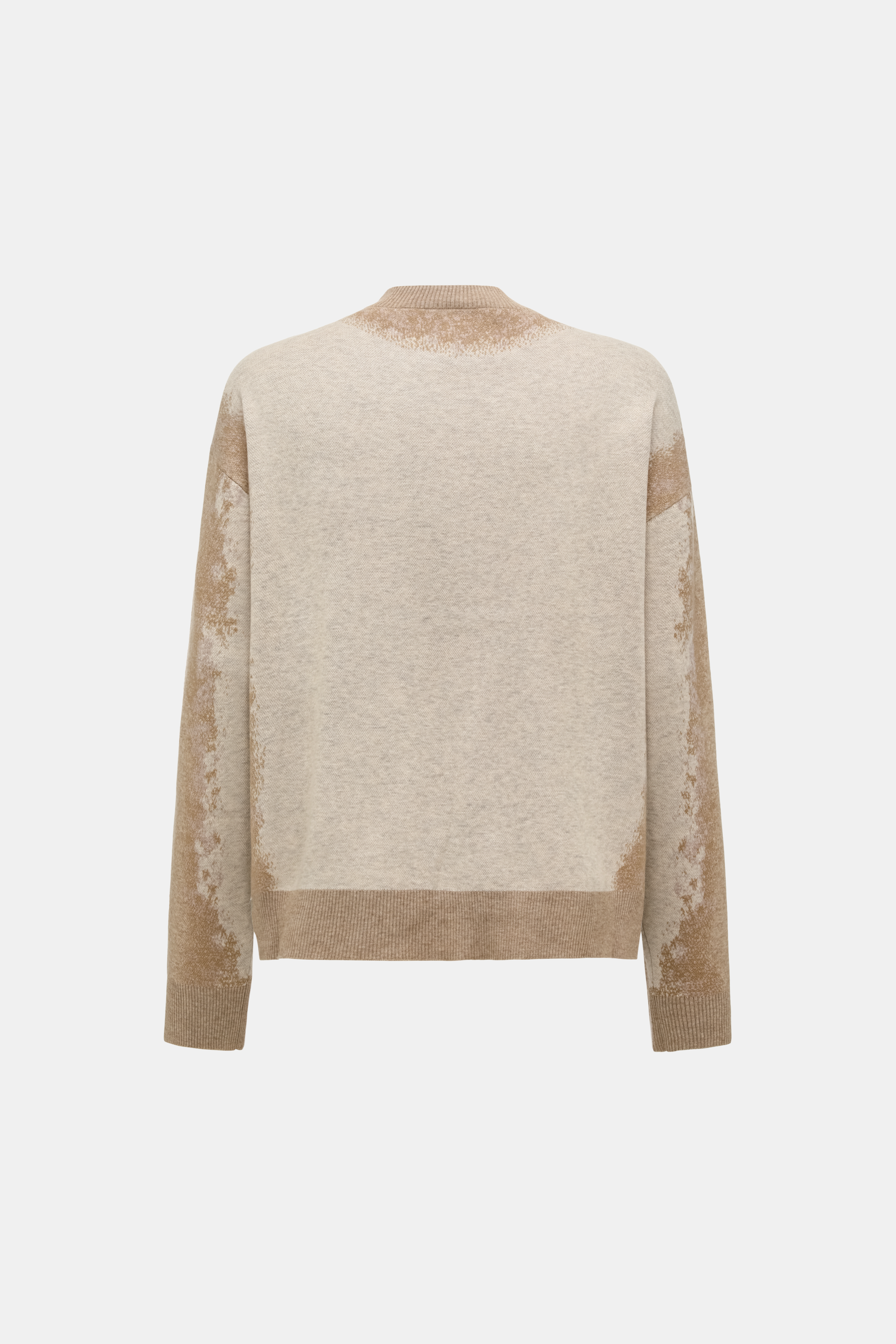 GRADIENT JACQUARD CARDIGAN