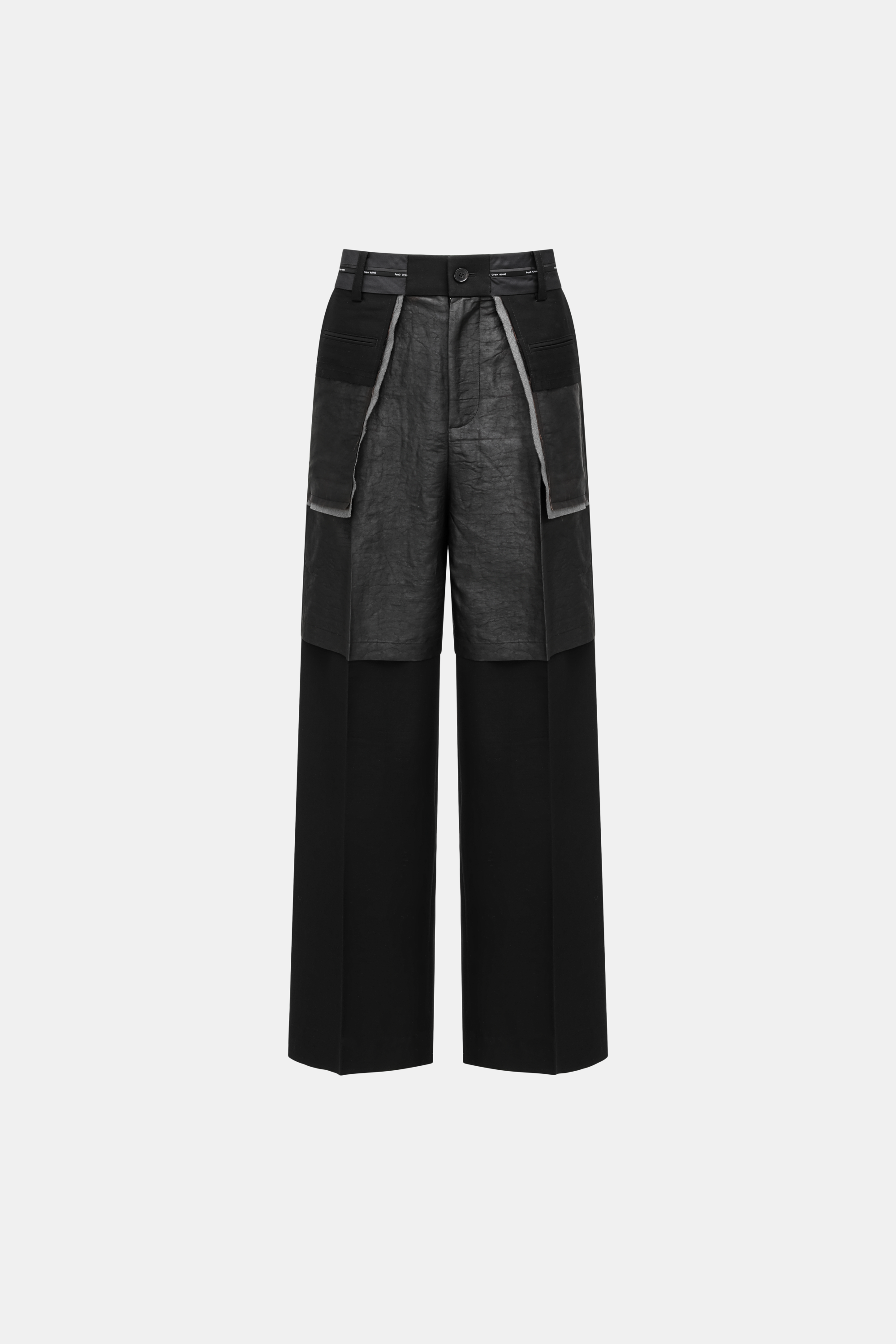 DECONSTRUCTED PATCHWORK TROUSERS