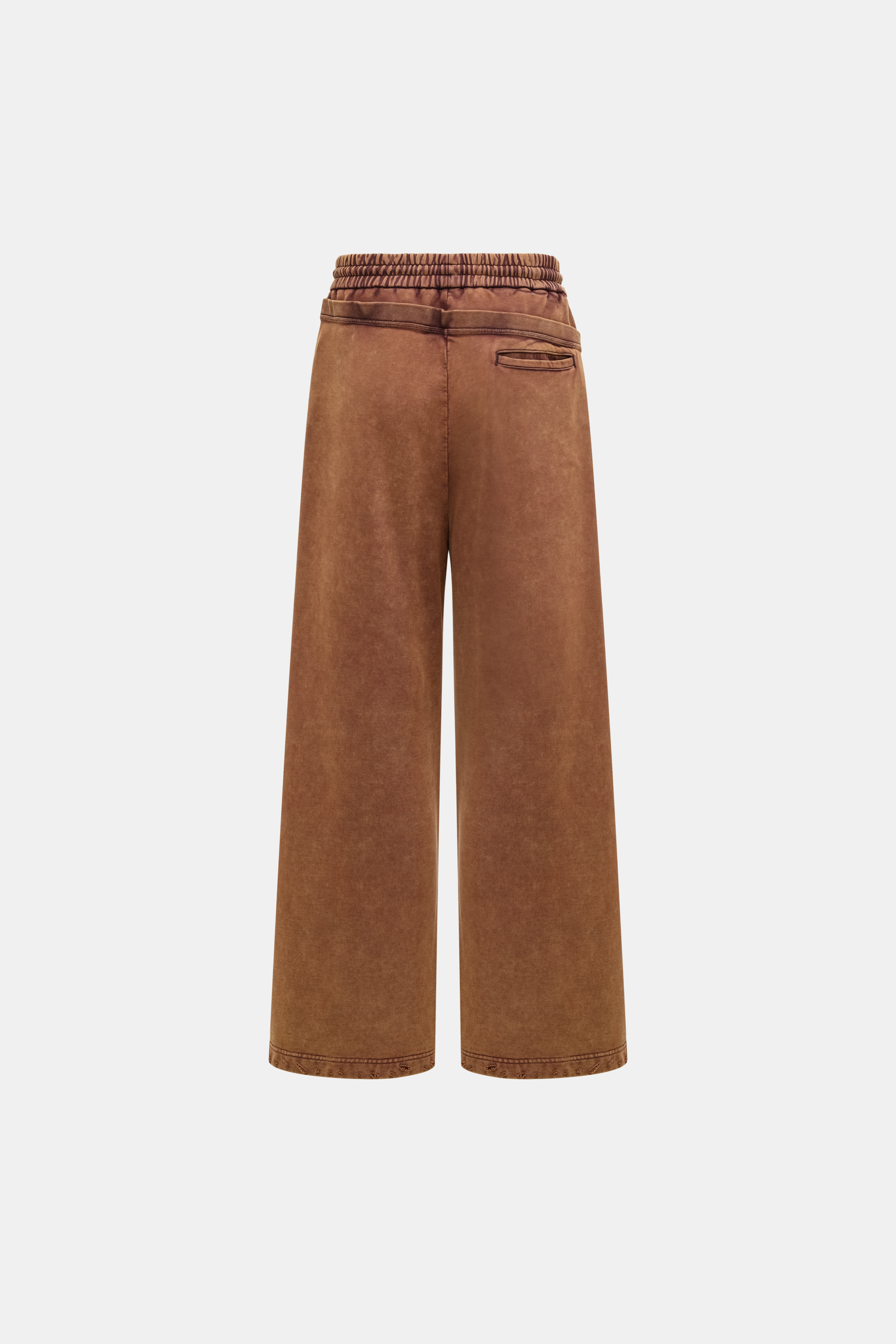 SANDWASHED RIPPED SWEATPANTS