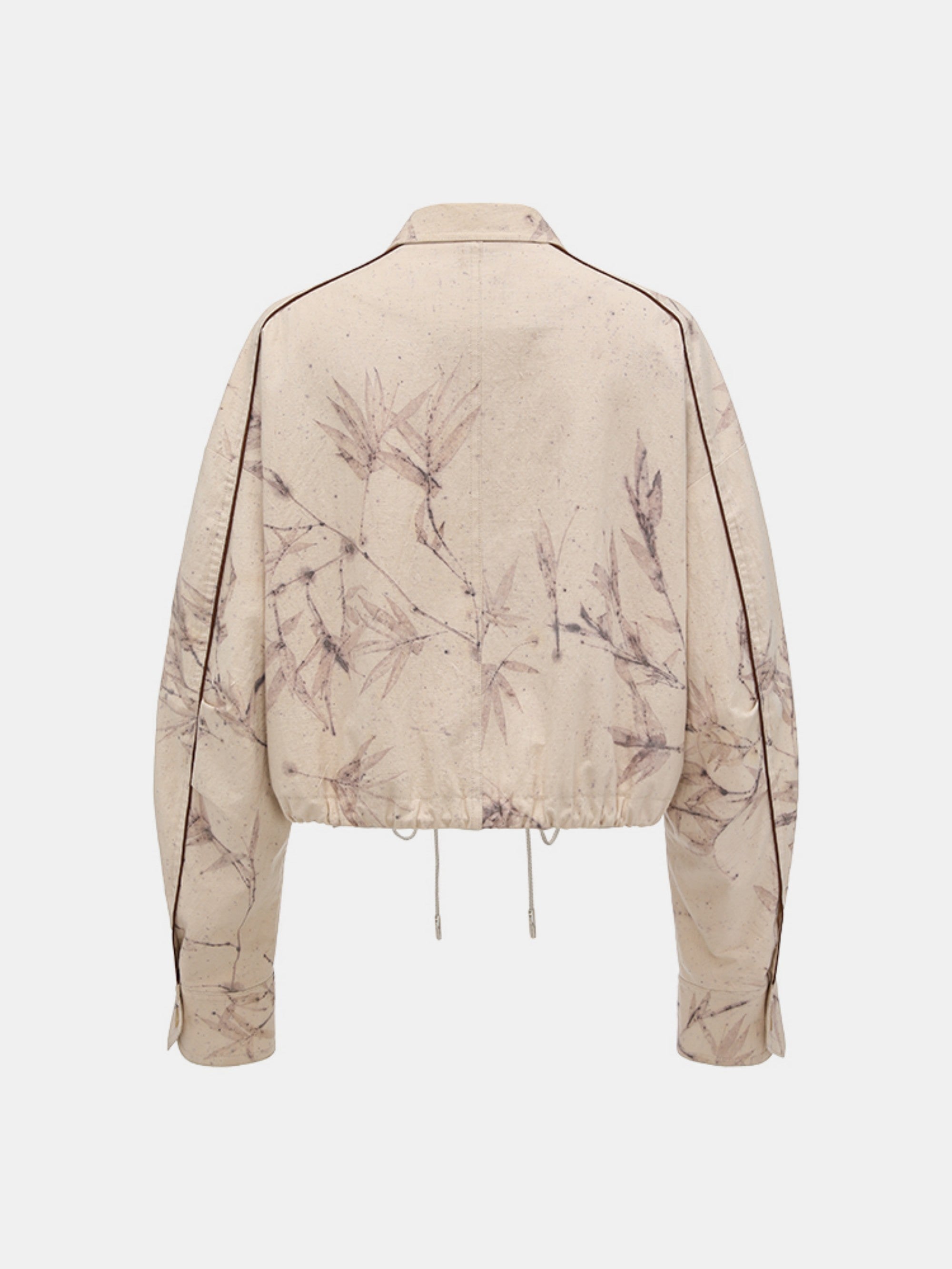 2 IN 1 JACKET WITH PLANTS DYE ON ANTIQUE FABRIC